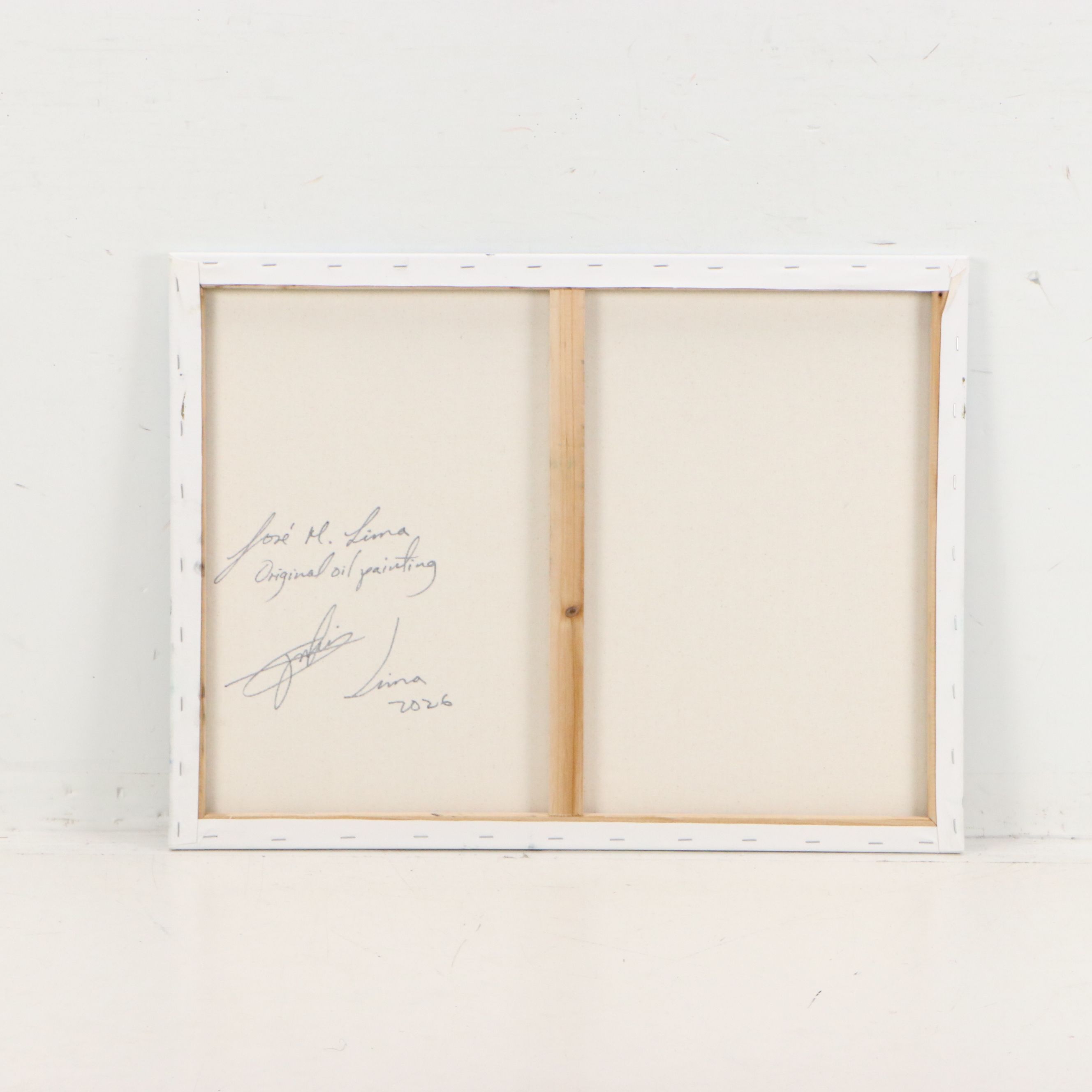 José M. Lima Oil Painting of Coastal Landscape, 2026