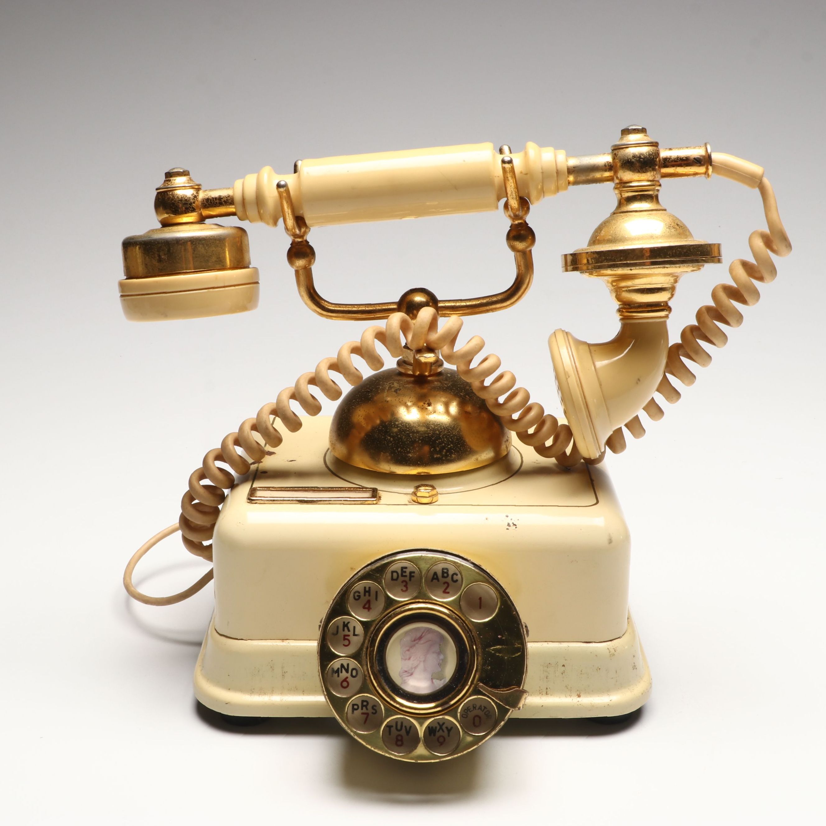 French Style Rotary Dial Telephone