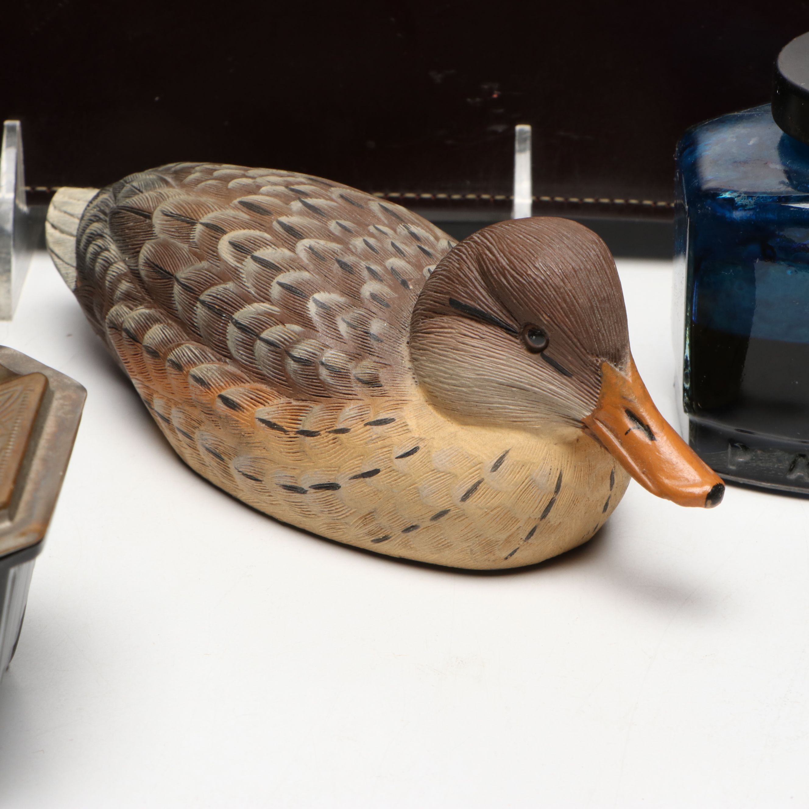 Aristoloy Steels Leather Folder and More Vintage Office Accessories