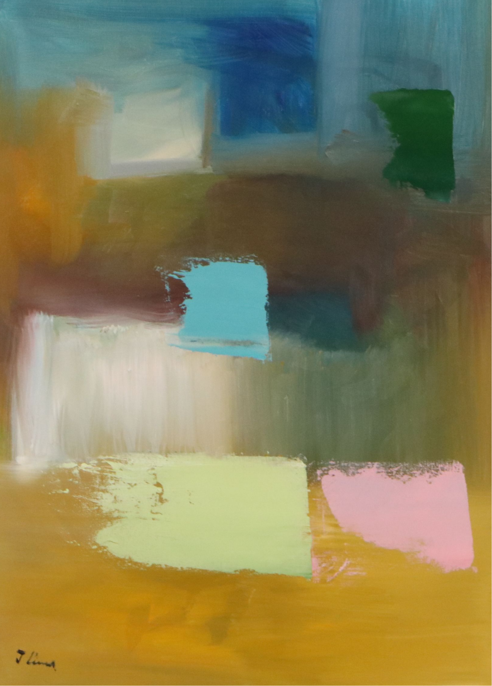 José M. Lima Abstract Oil Painting, 2026