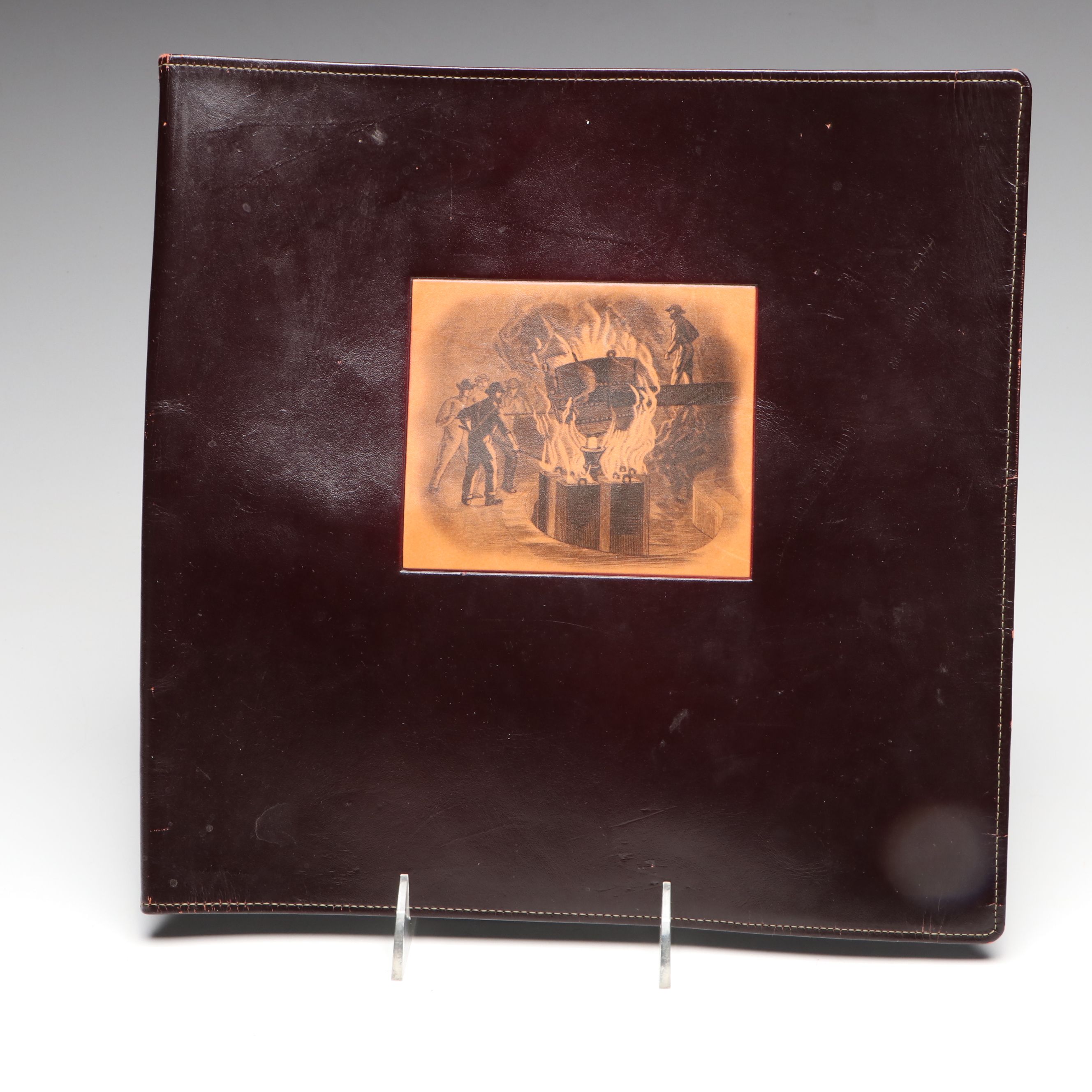 Aristoloy Steels Leather Folder and More Vintage Office Accessories