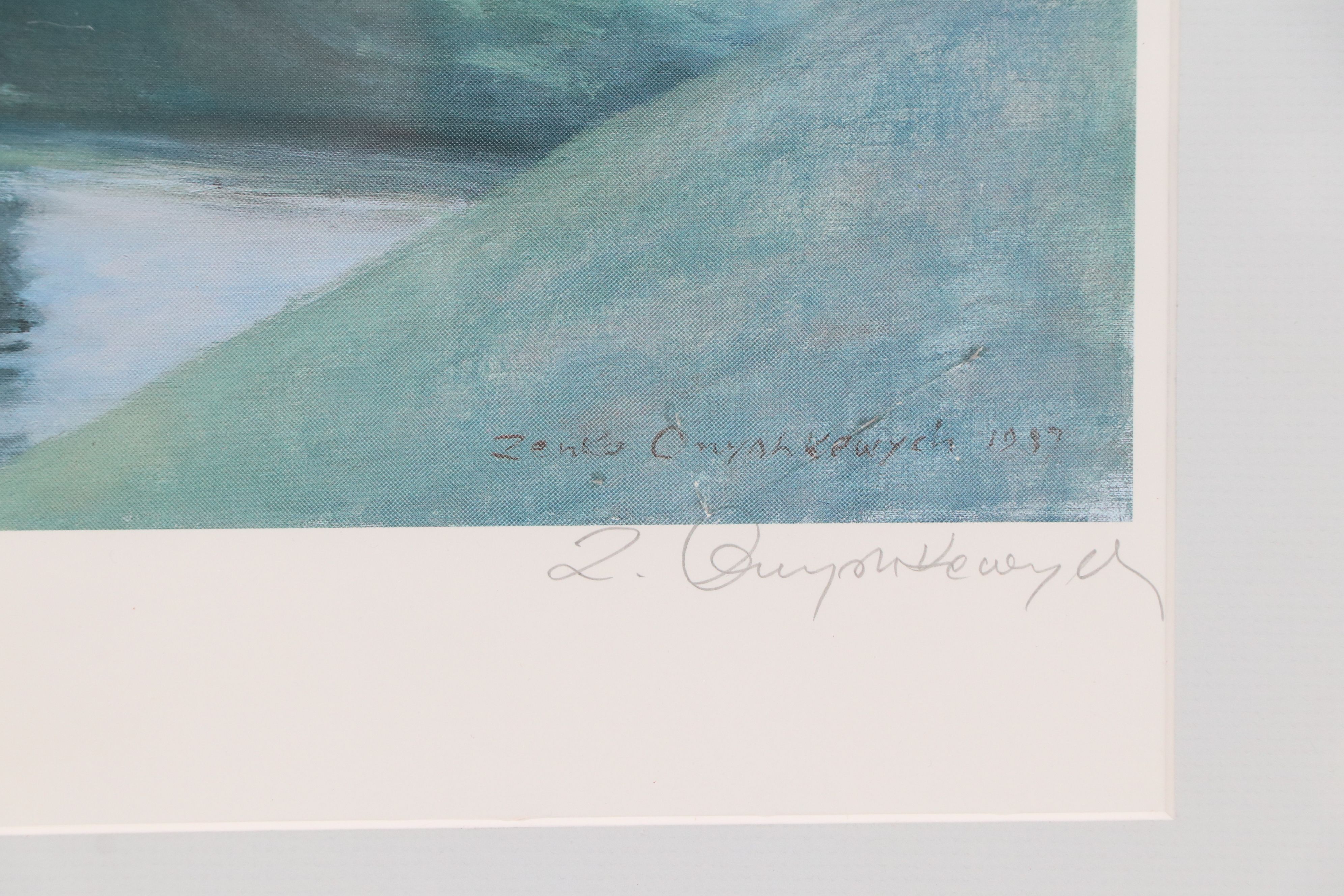 Offset Lithograph "Seven and Eleven: The Connecticut Golf Club"