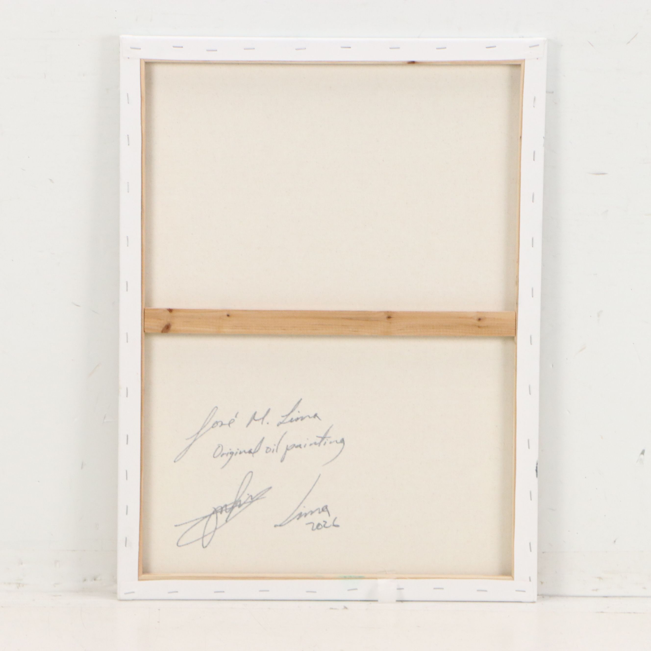 José M. Lima Abstract Oil Painting, 2026