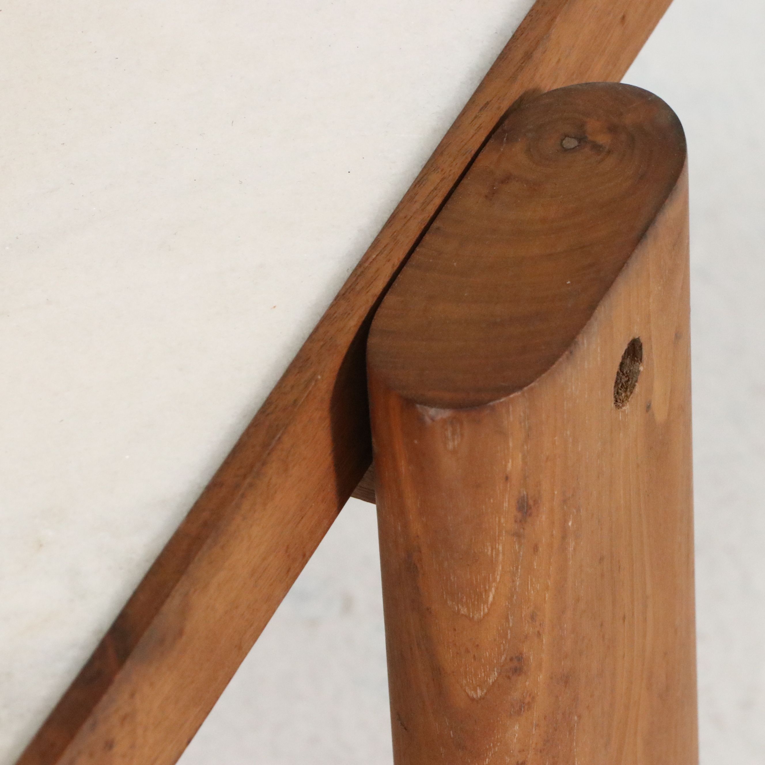 Organic Modernism "Saba" Teak and Marble Coffee Table, 21st Century