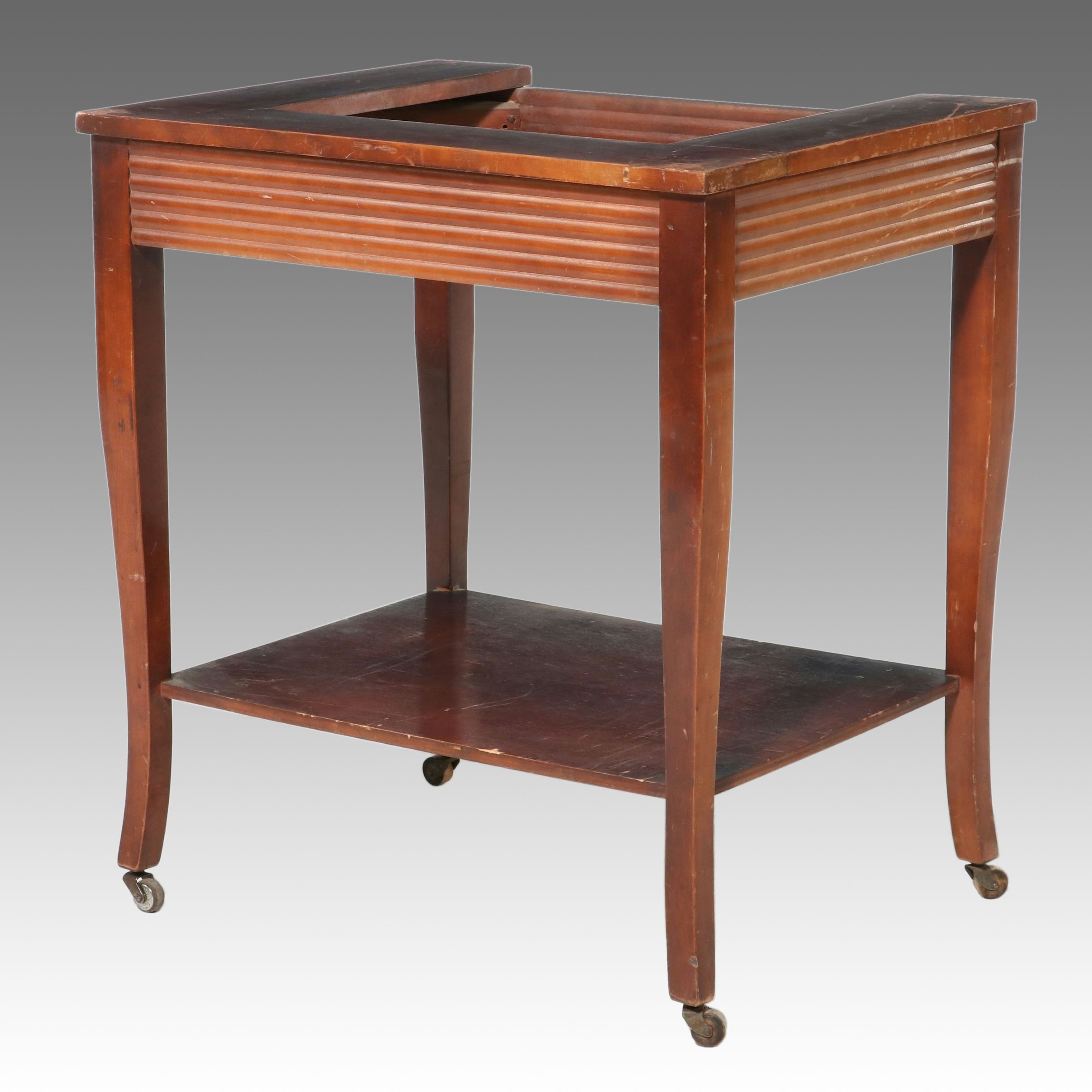 Federal Style Mahogany Washstand Frame, Early to Mid-20th Century