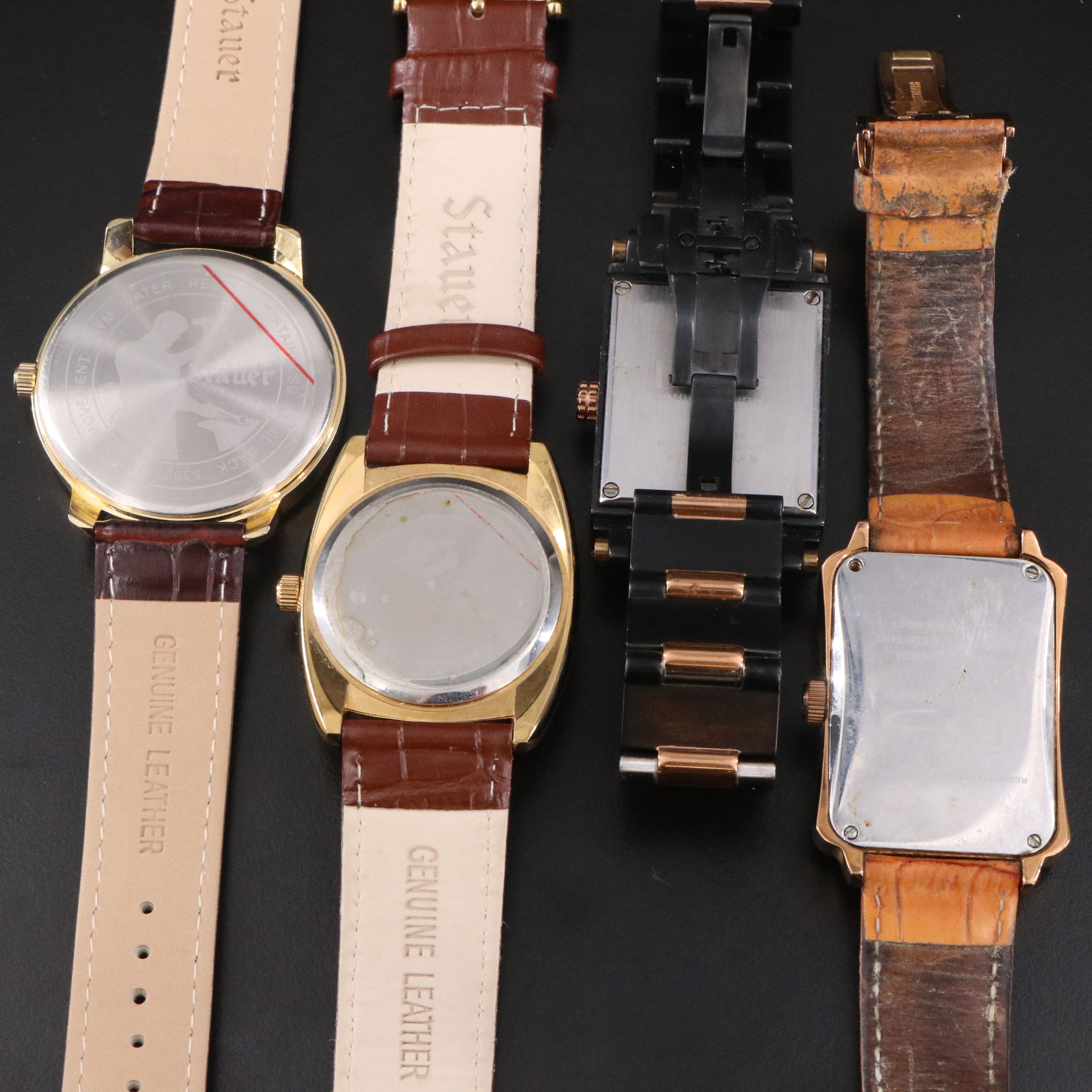 Daniel Steiger and Stauer Quartz Watch Selection