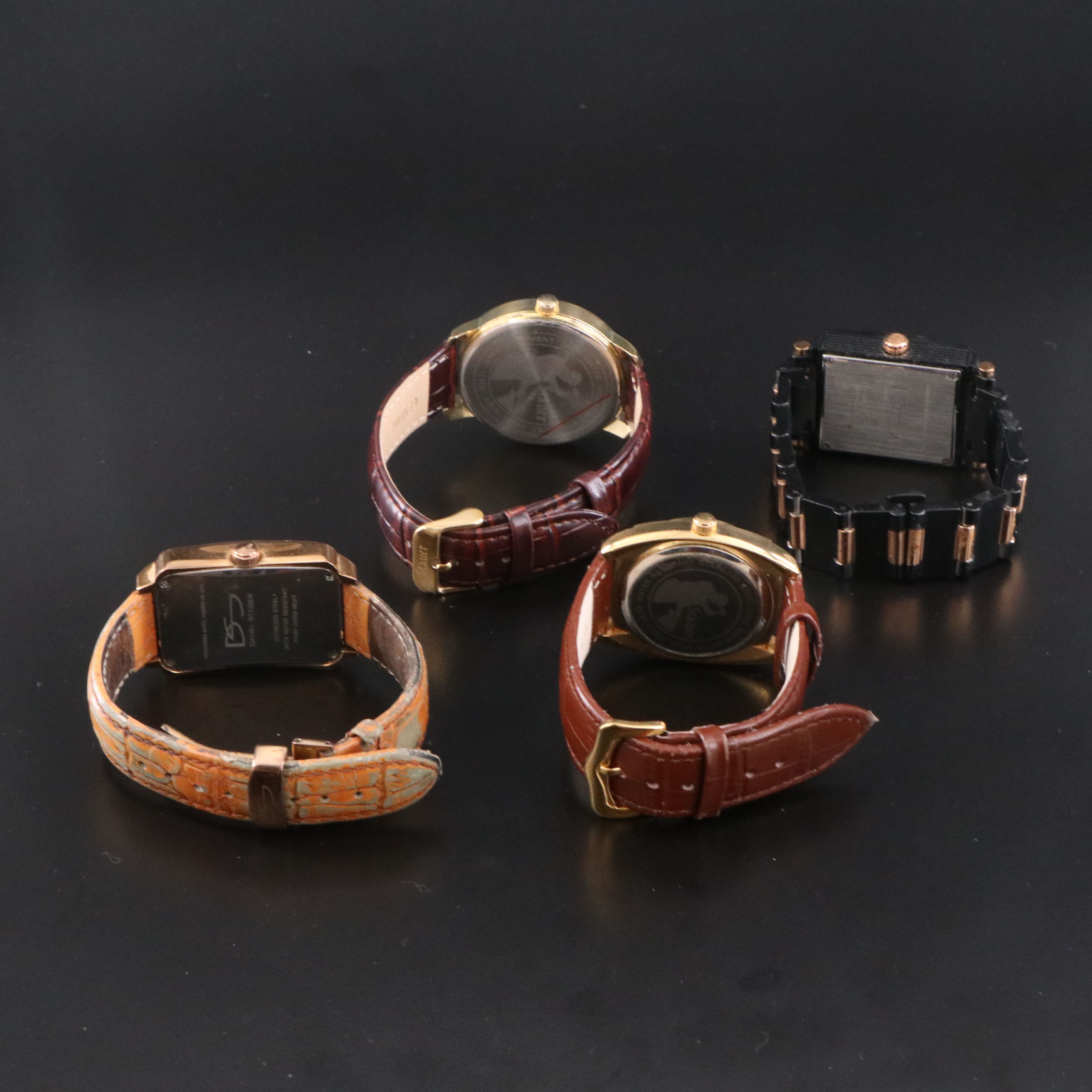 Daniel Steiger and Stauer Quartz Watch Selection