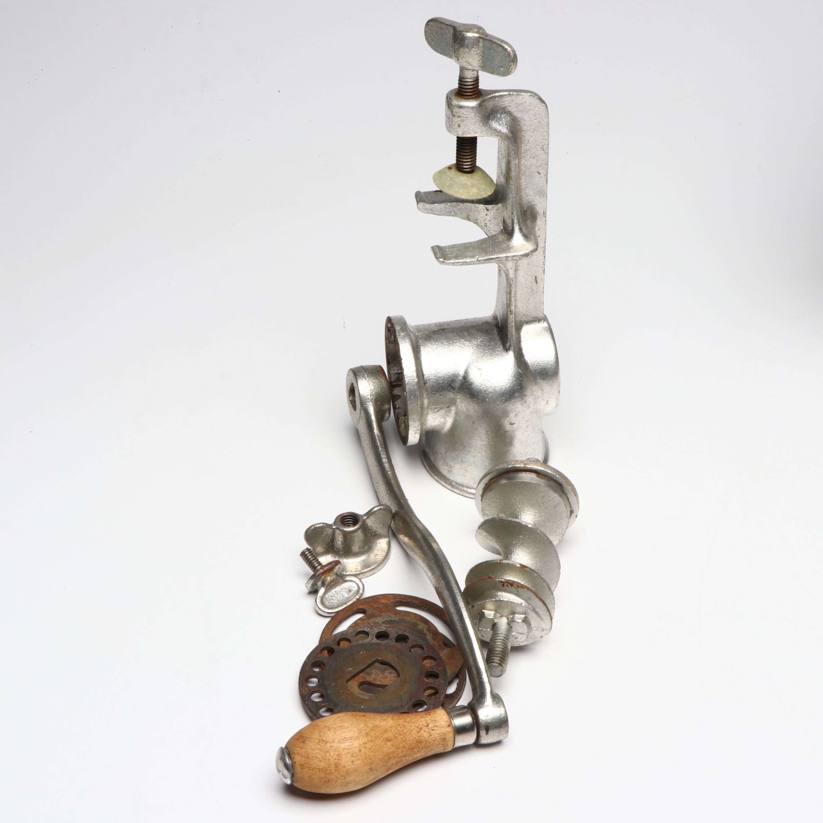 Antique Style German Wax Mold with Pots and Pans, Other Kitchen Gadgets