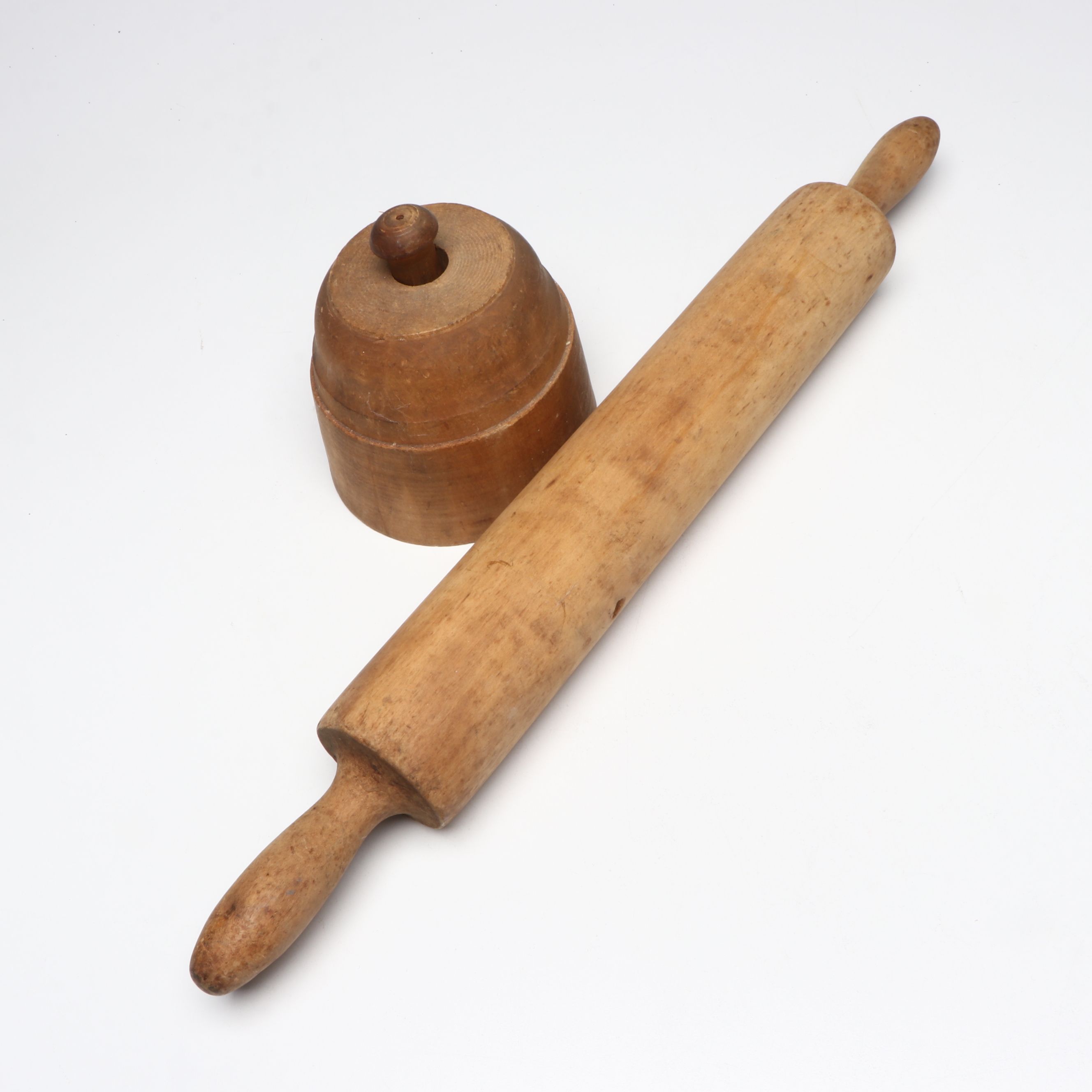 Antique Style German Wax Mold with Pots and Pans, Other Kitchen Gadgets