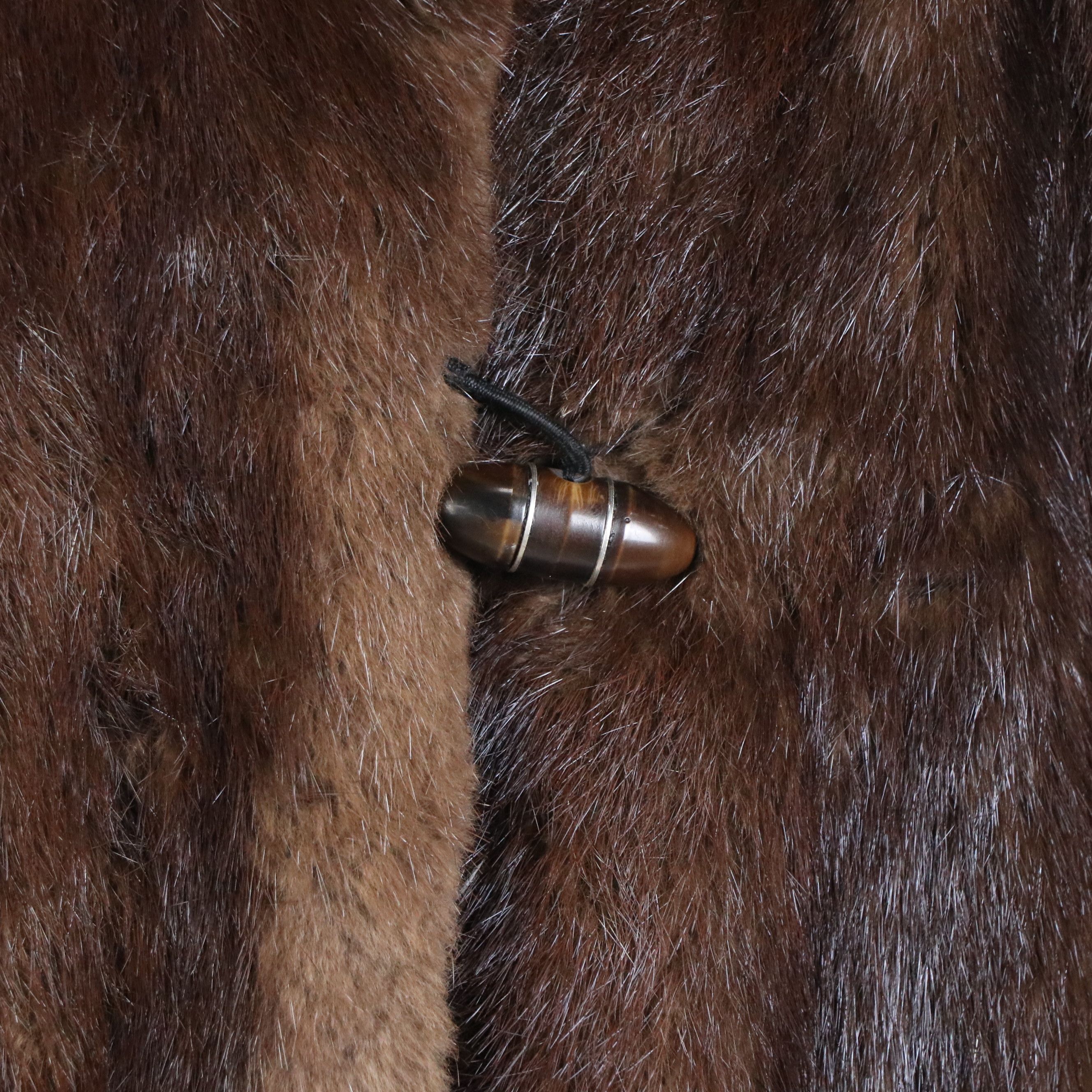 Evans Furs at Lazarus Vintage Brown Mink Fur Coat