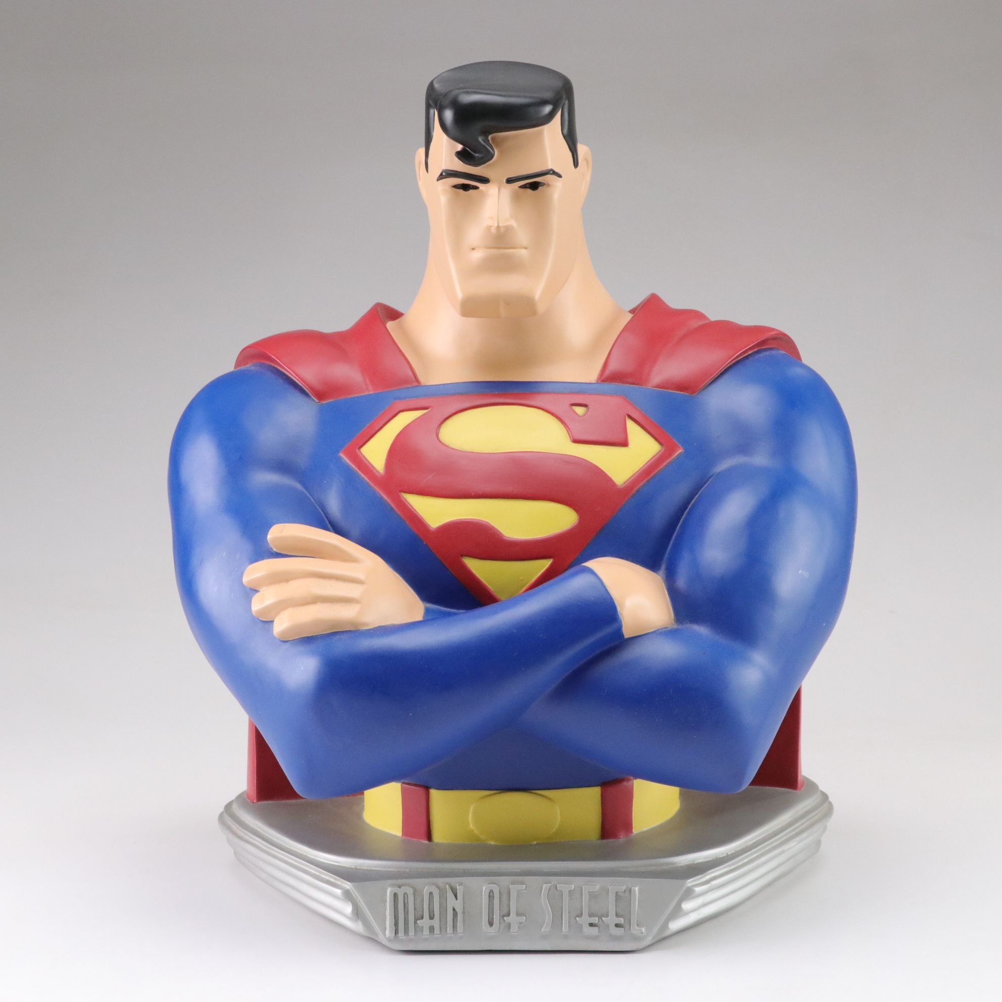 D.C. Comics For Warner Bros Resin Superman Bust, 1997