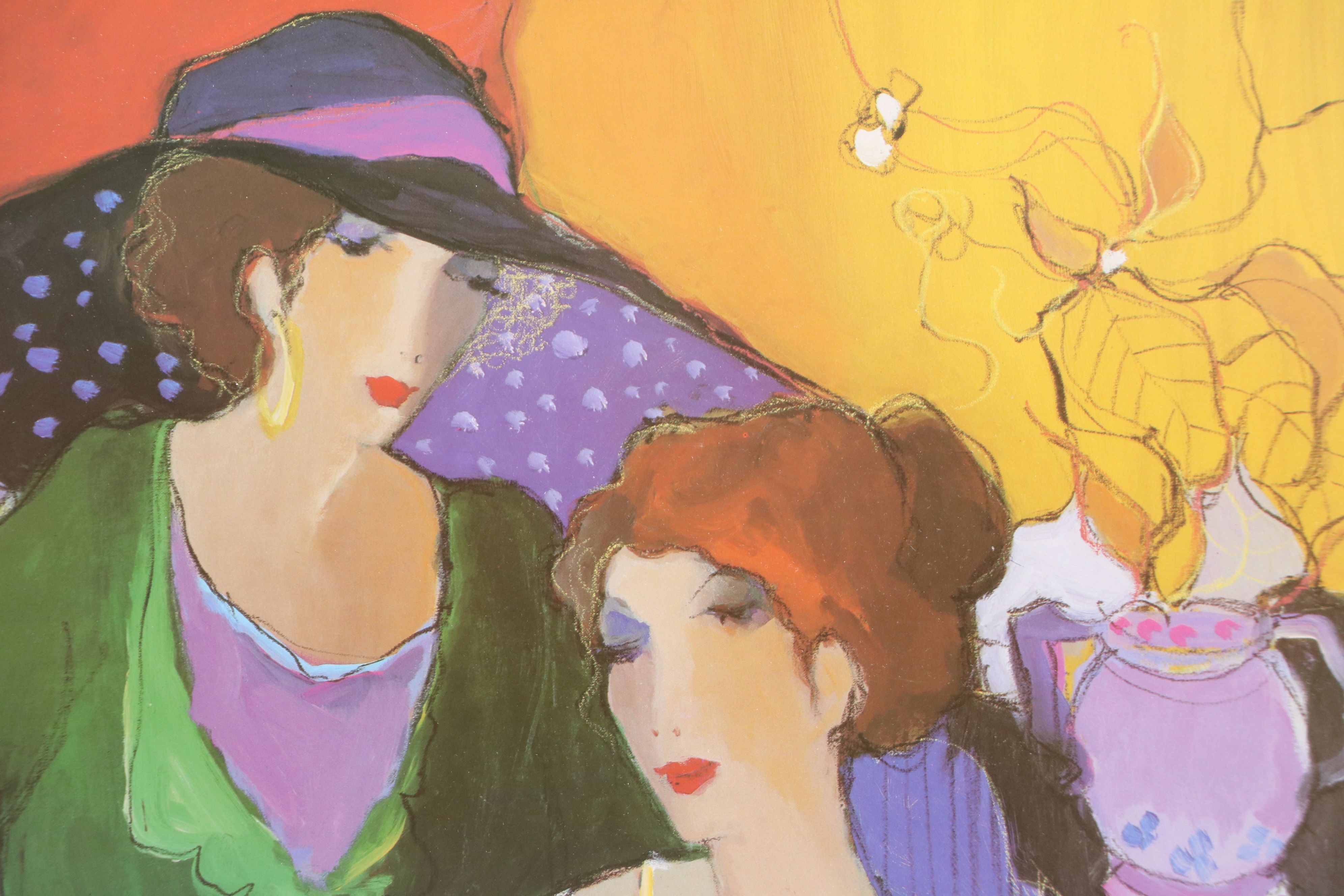 After Itzchak Tarkay Offset Lithograph "On the Stage"