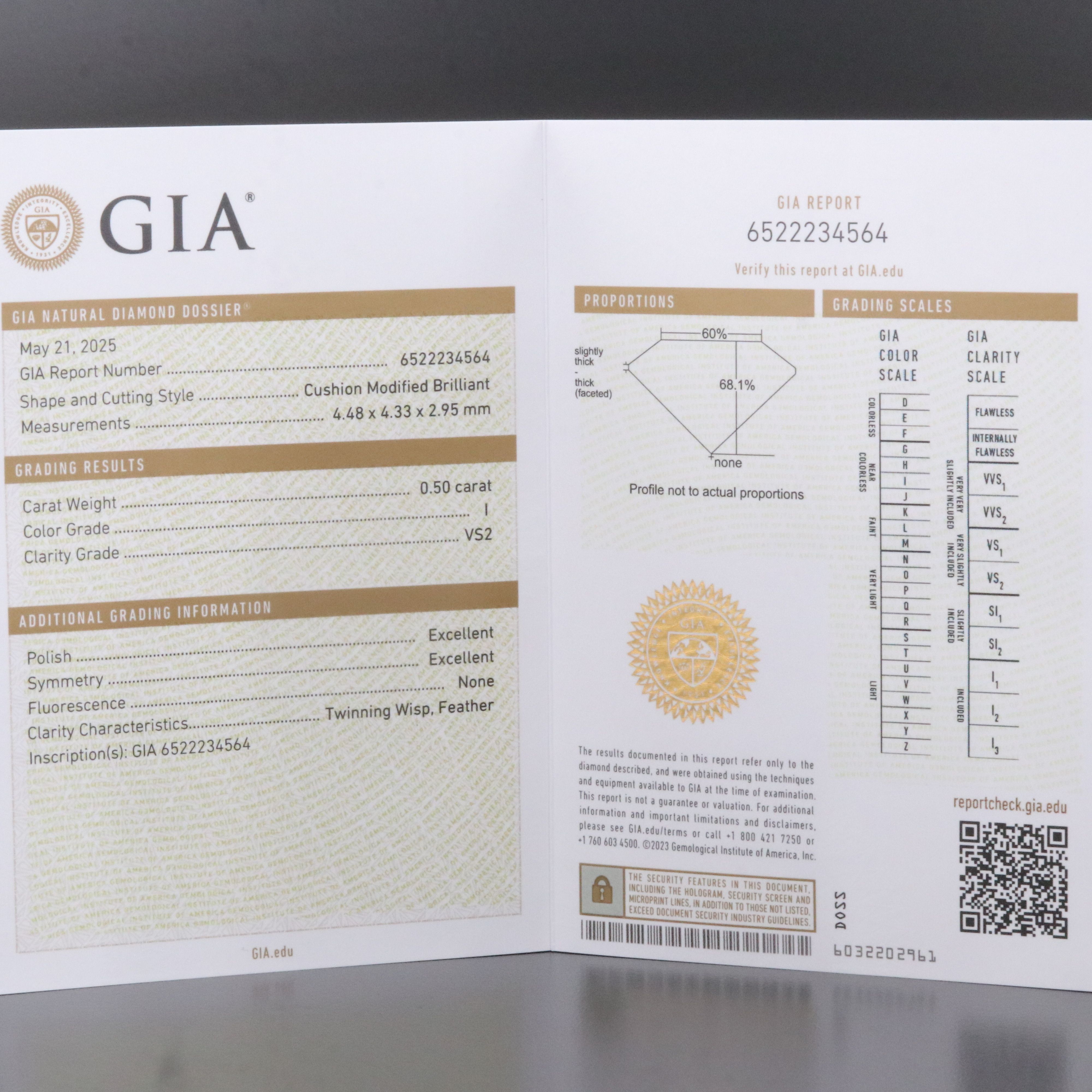 Platinum 1.01 CTW Diamond Stud Earrings with GIA Reports