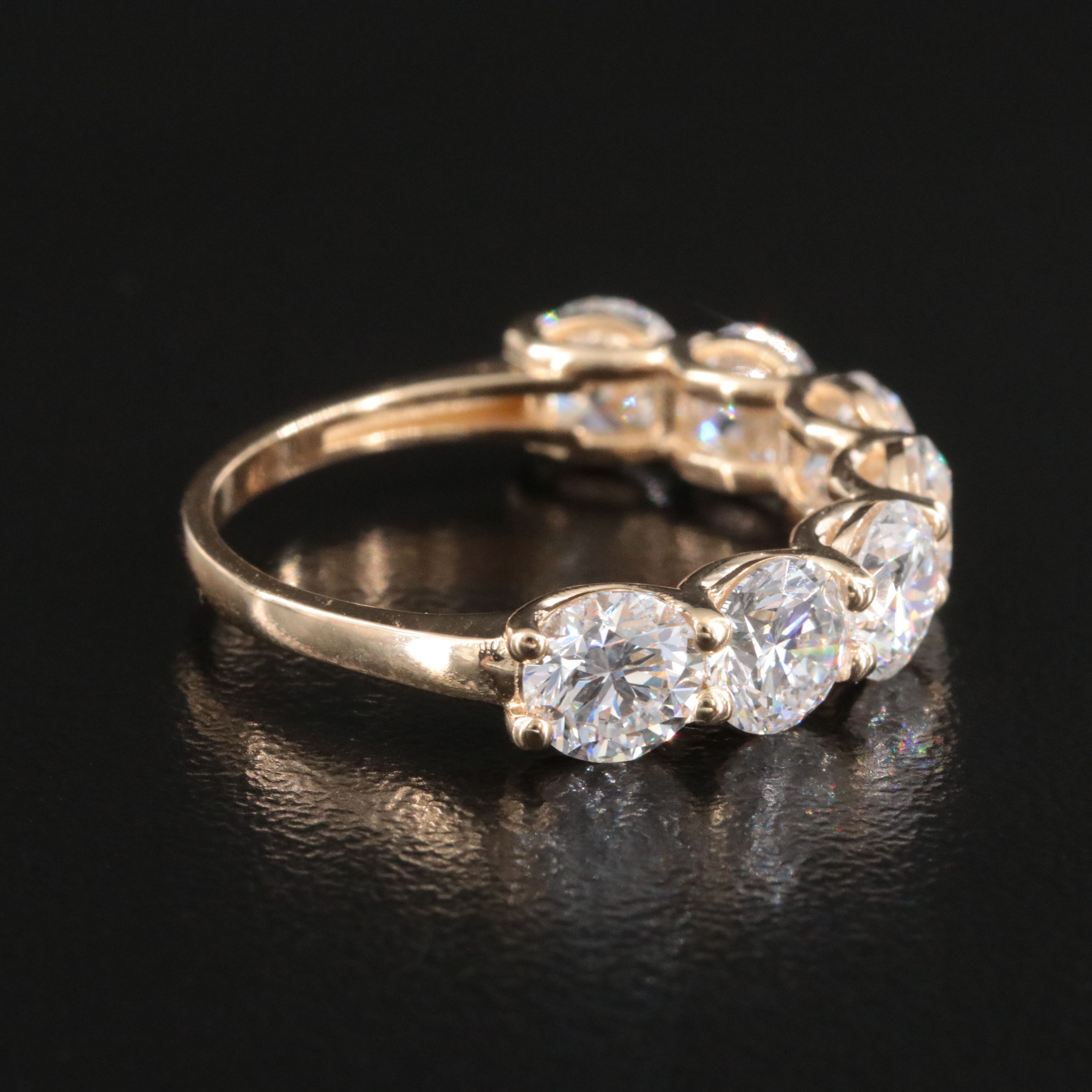 14K 3.33 CTW Lab Grown Diamond Ring with IGI Jewelry Report