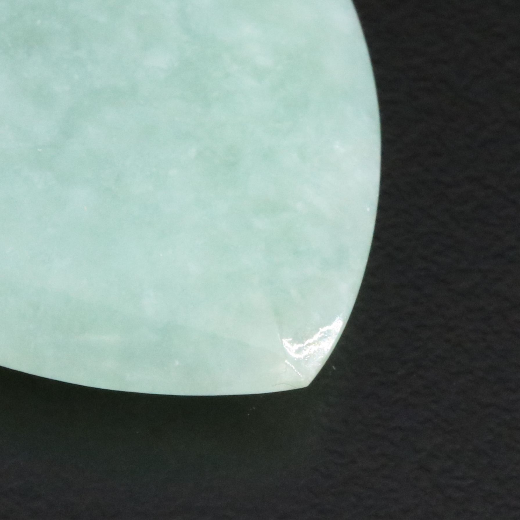 14K Jadeite Heart Pendant