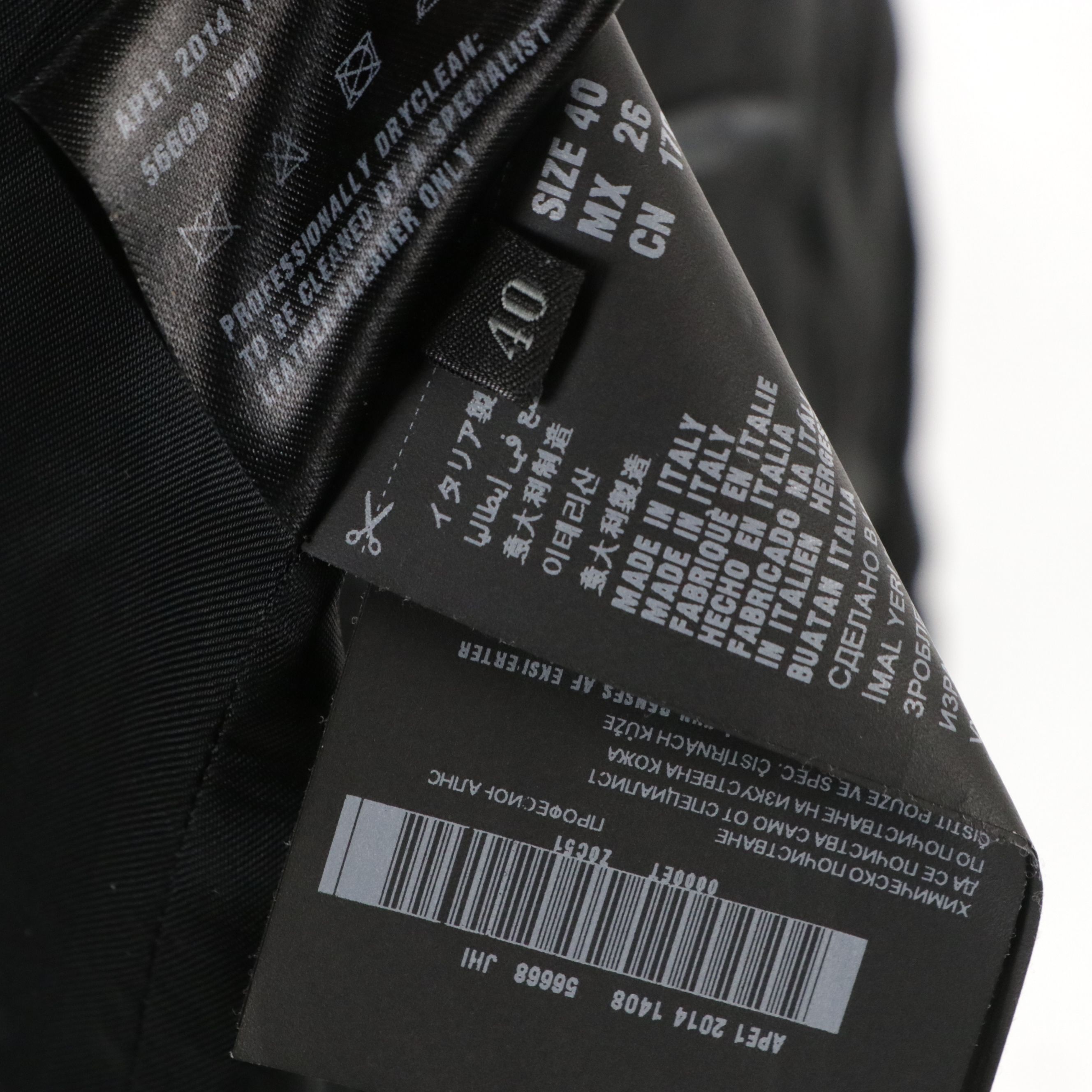 Prada Belted Lambskin Leather Coat with Contrast-Stitching