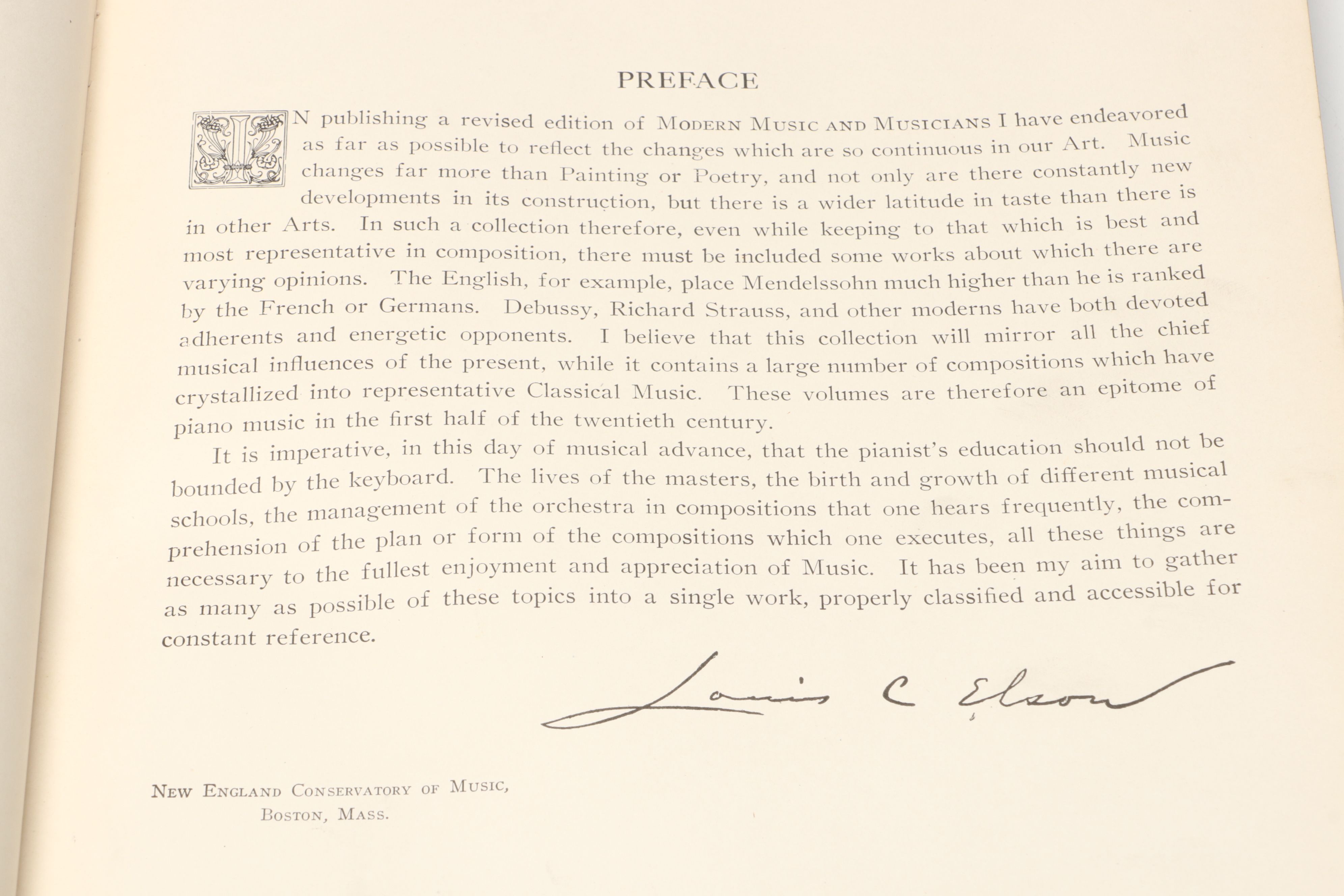 Philharmonic Edition "Modern Music and Musicians" Partial Set Edited by L. Elson