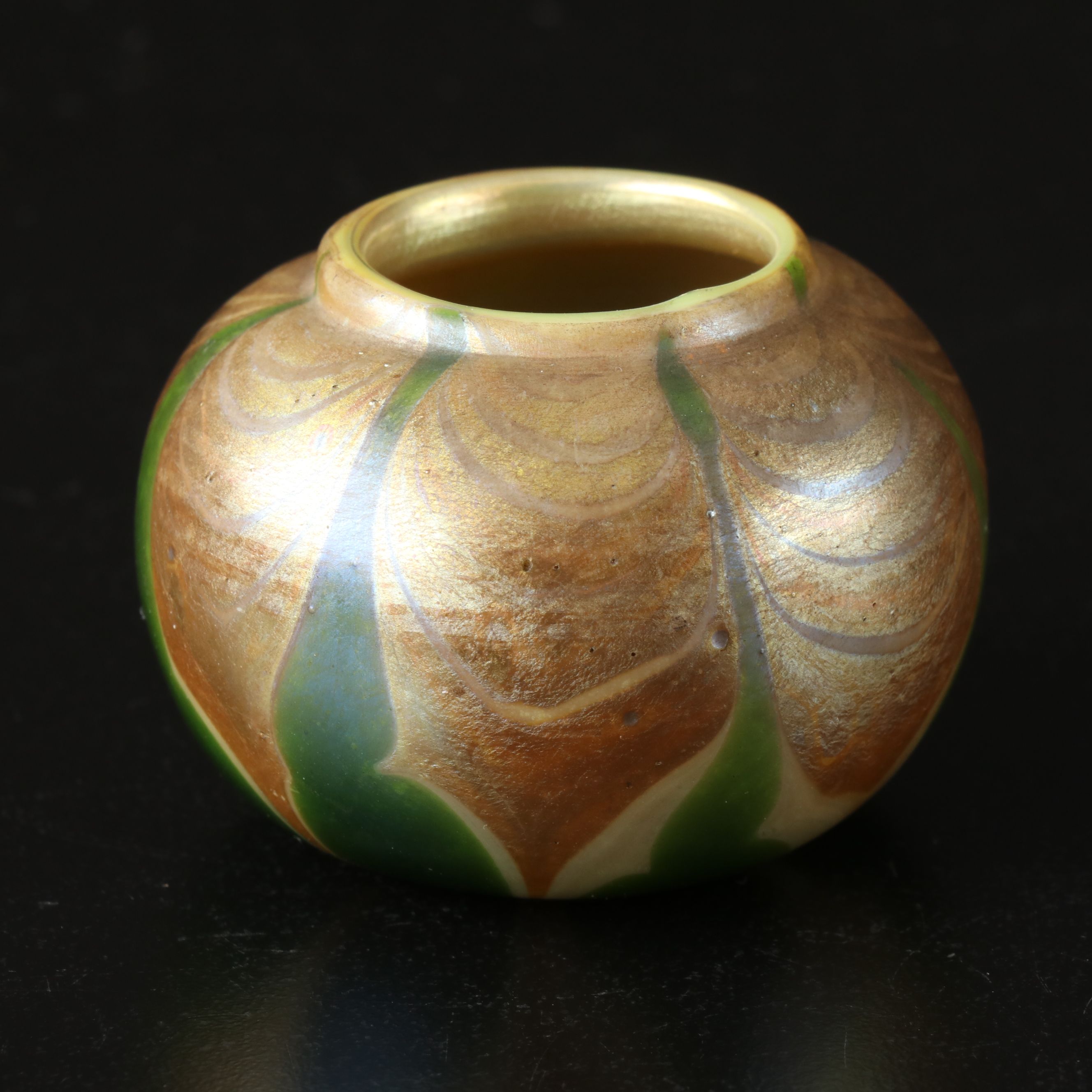 Louis Comfort Tiffany Diminutive Favrile Glass Vases