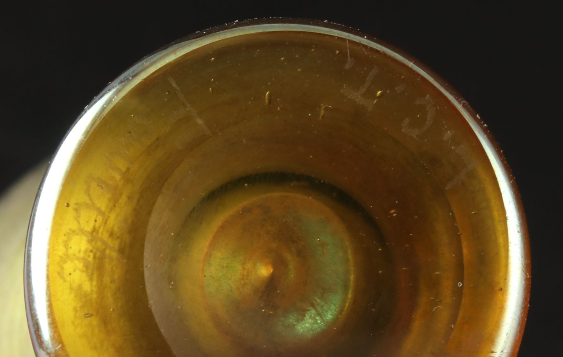 Louis Comfort Tiffany Diminutive Favrile Glass Vases