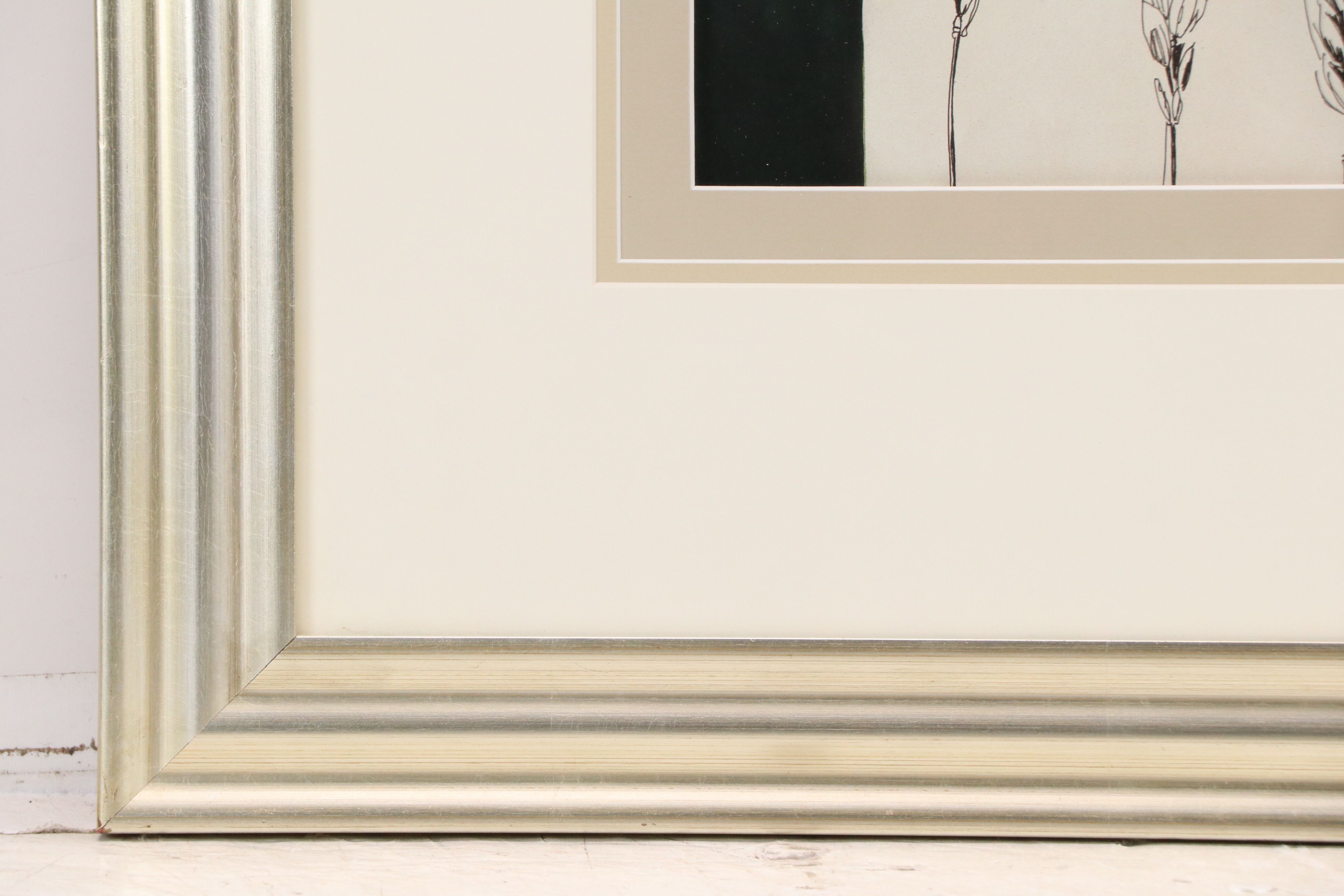 After Muriel Verger Floral Offset Lithographs Including "Red Poppy"