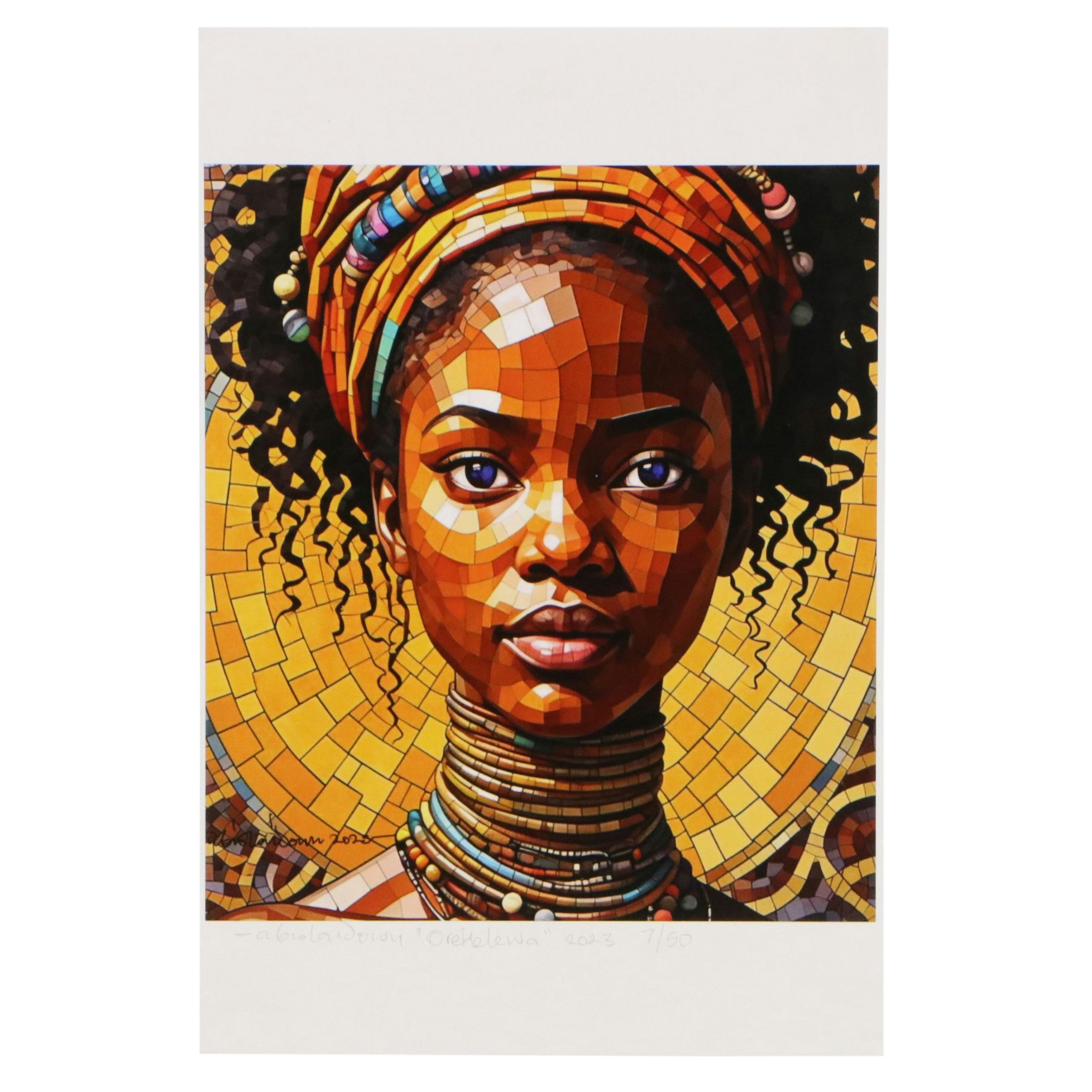 Abiola Idowu Gicleé "Orekelewa," 2023