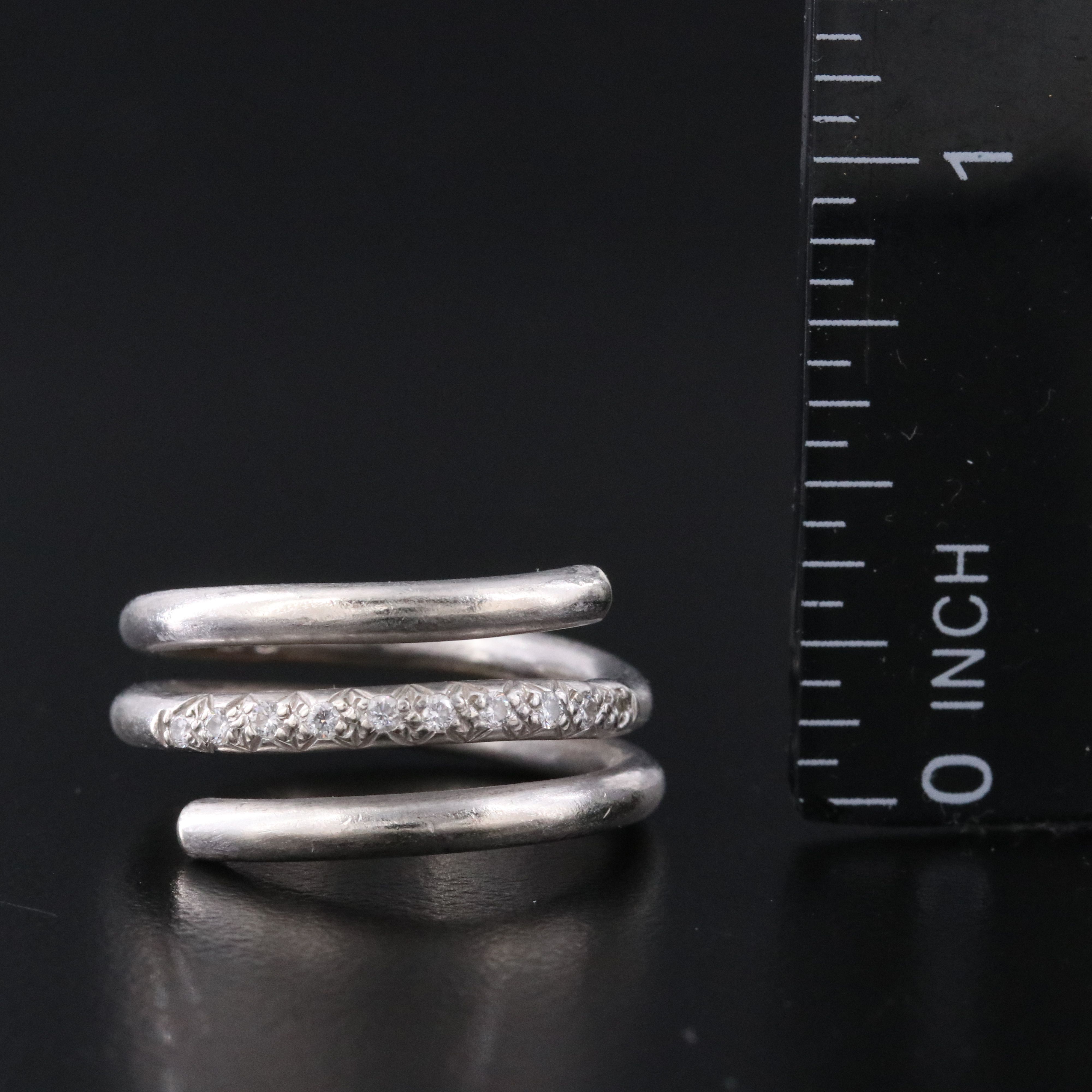 Makur Designs 14K 0.12 CTW Diamond Wrap Ring