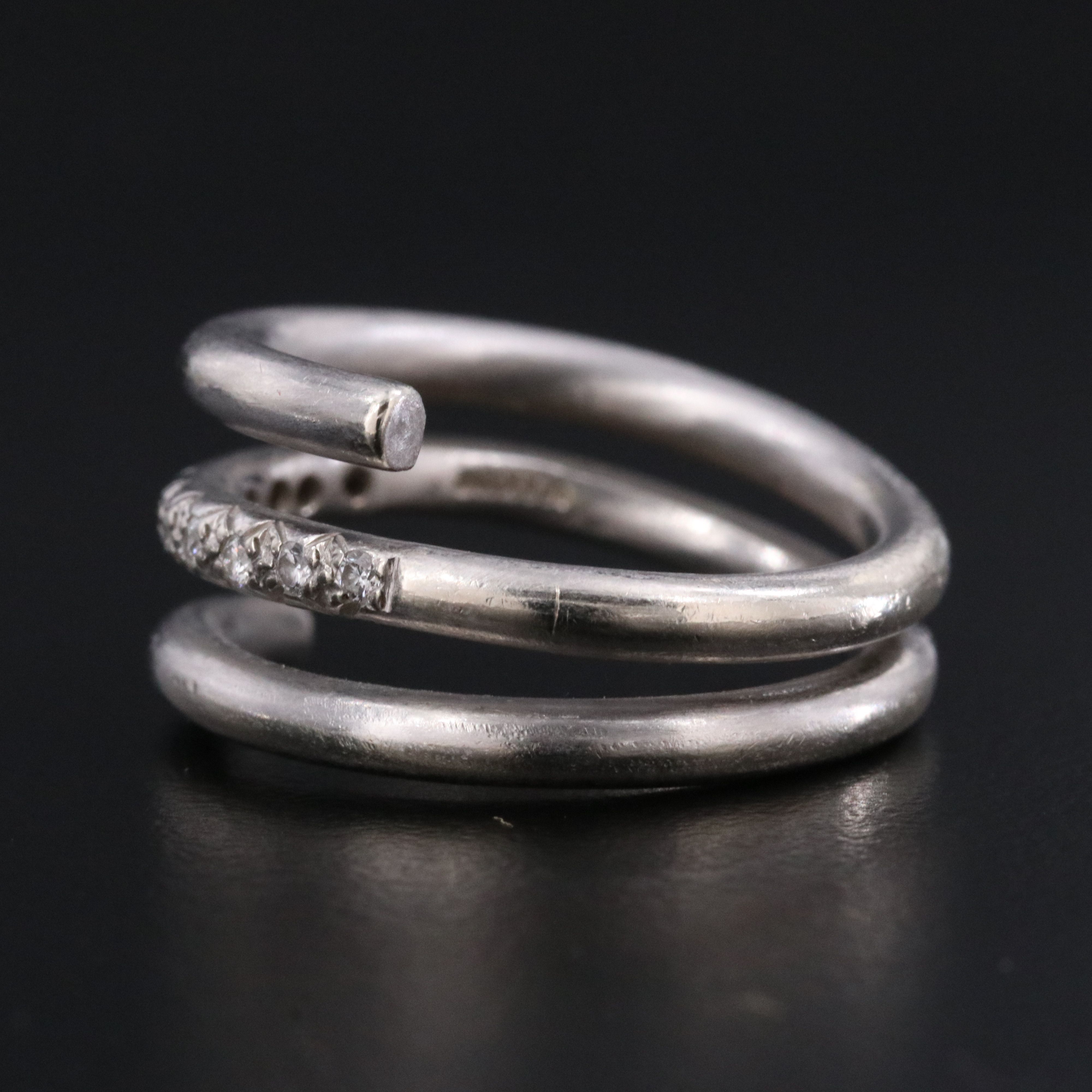 Makur Designs 14K 0.12 CTW Diamond Wrap Ring