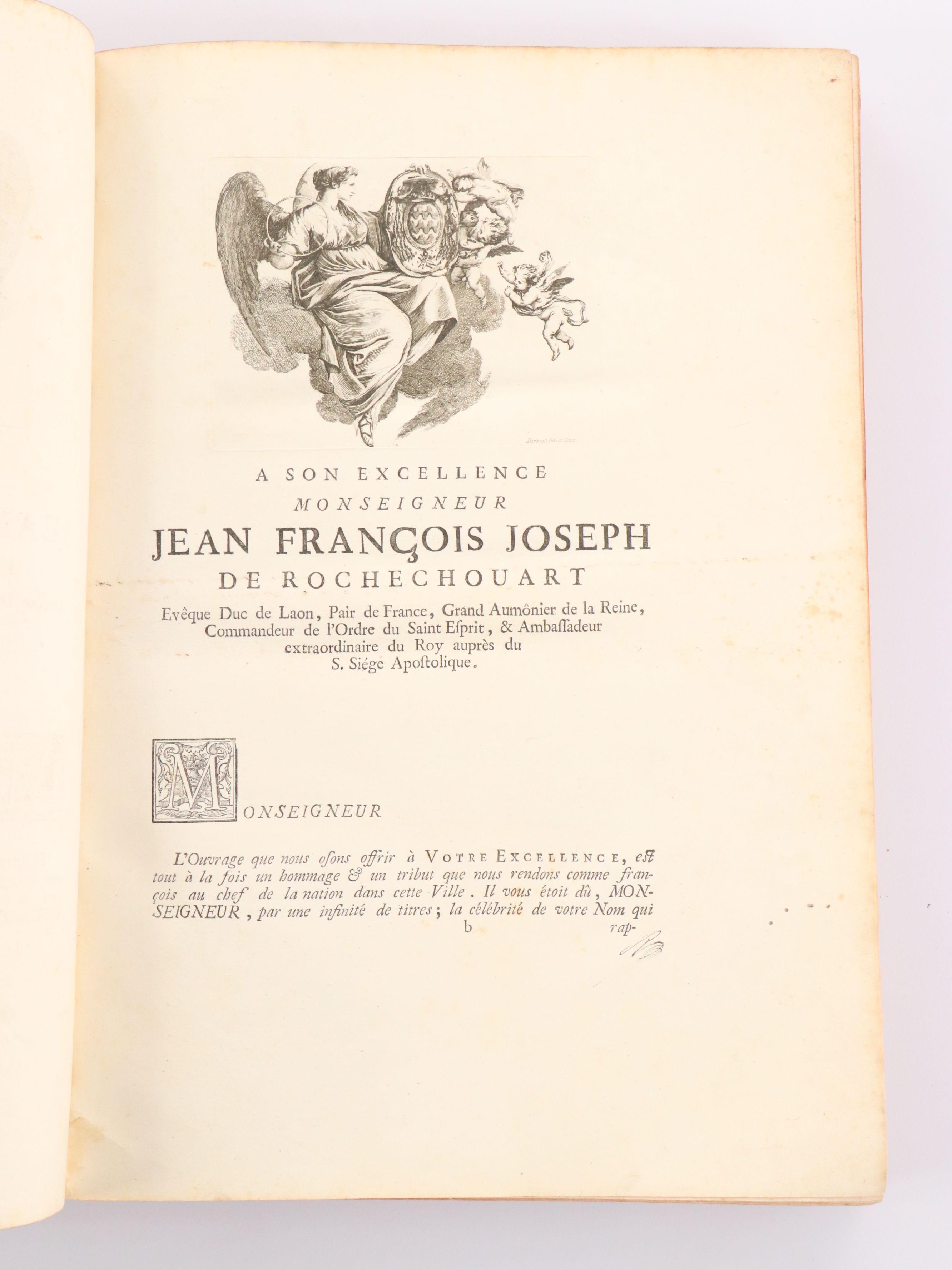 Illustrated "Les plus beaux monuments de Rome ancienne" by Jean Barbault, 1761