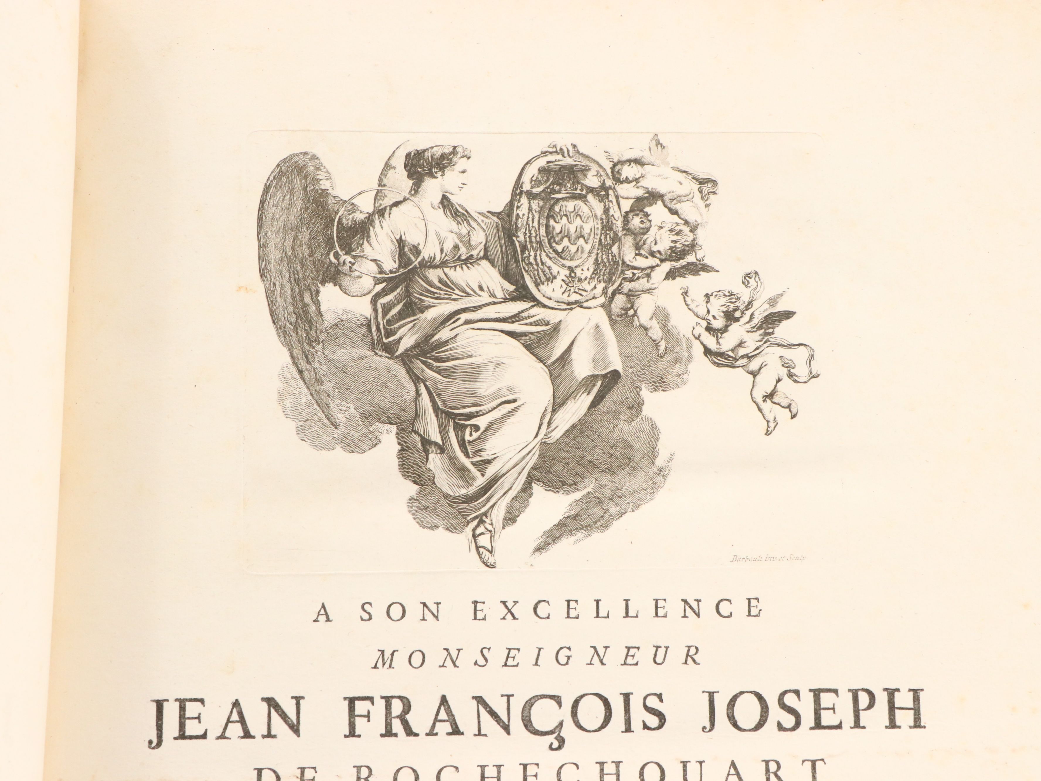 Illustrated "Les plus beaux monuments de Rome ancienne" by Jean Barbault, 1761