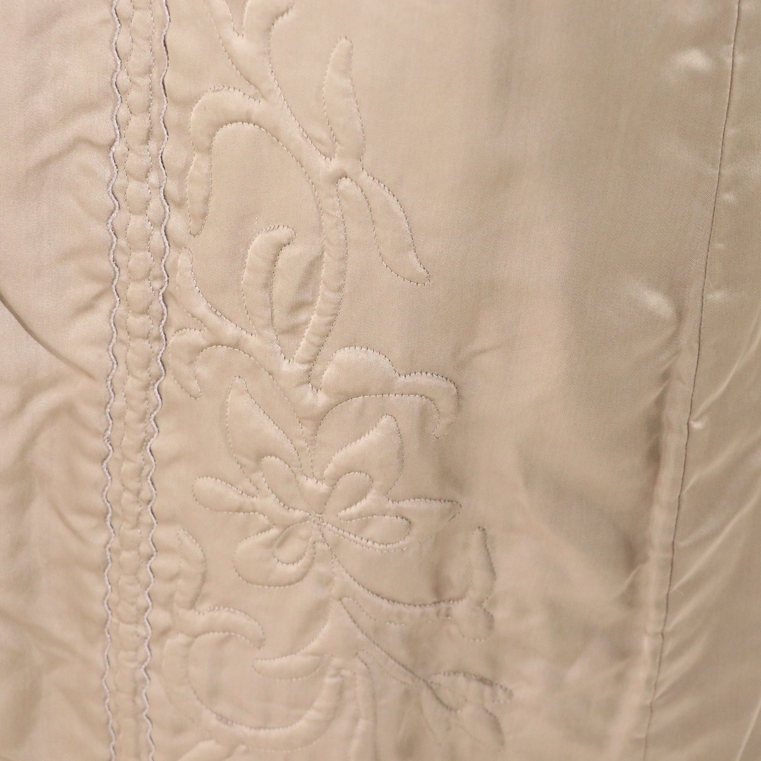 Shillito's Fur Salon Vintage Button Detailed Mink Fur Coat