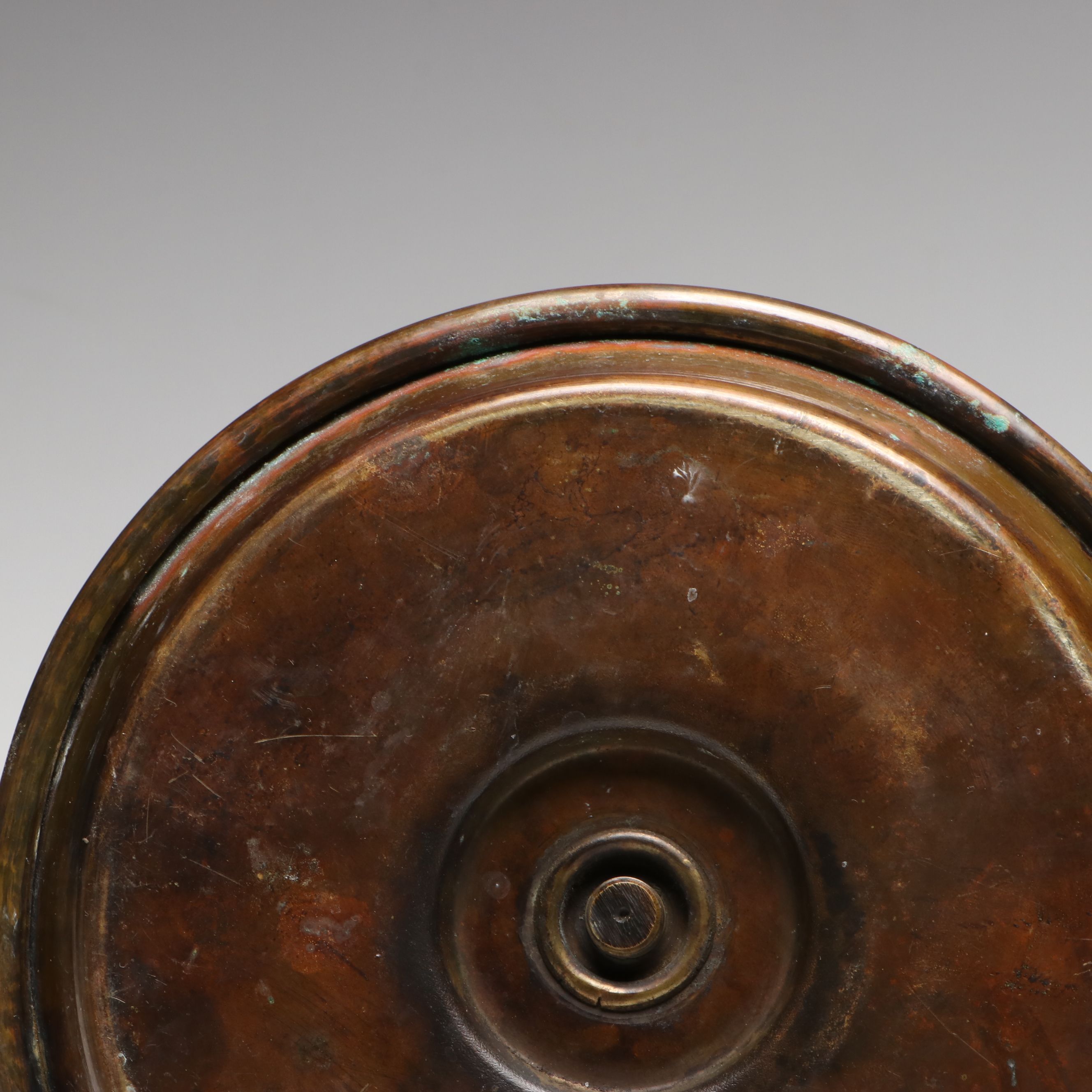 Pair of Brass Barley Twist Chambersticks