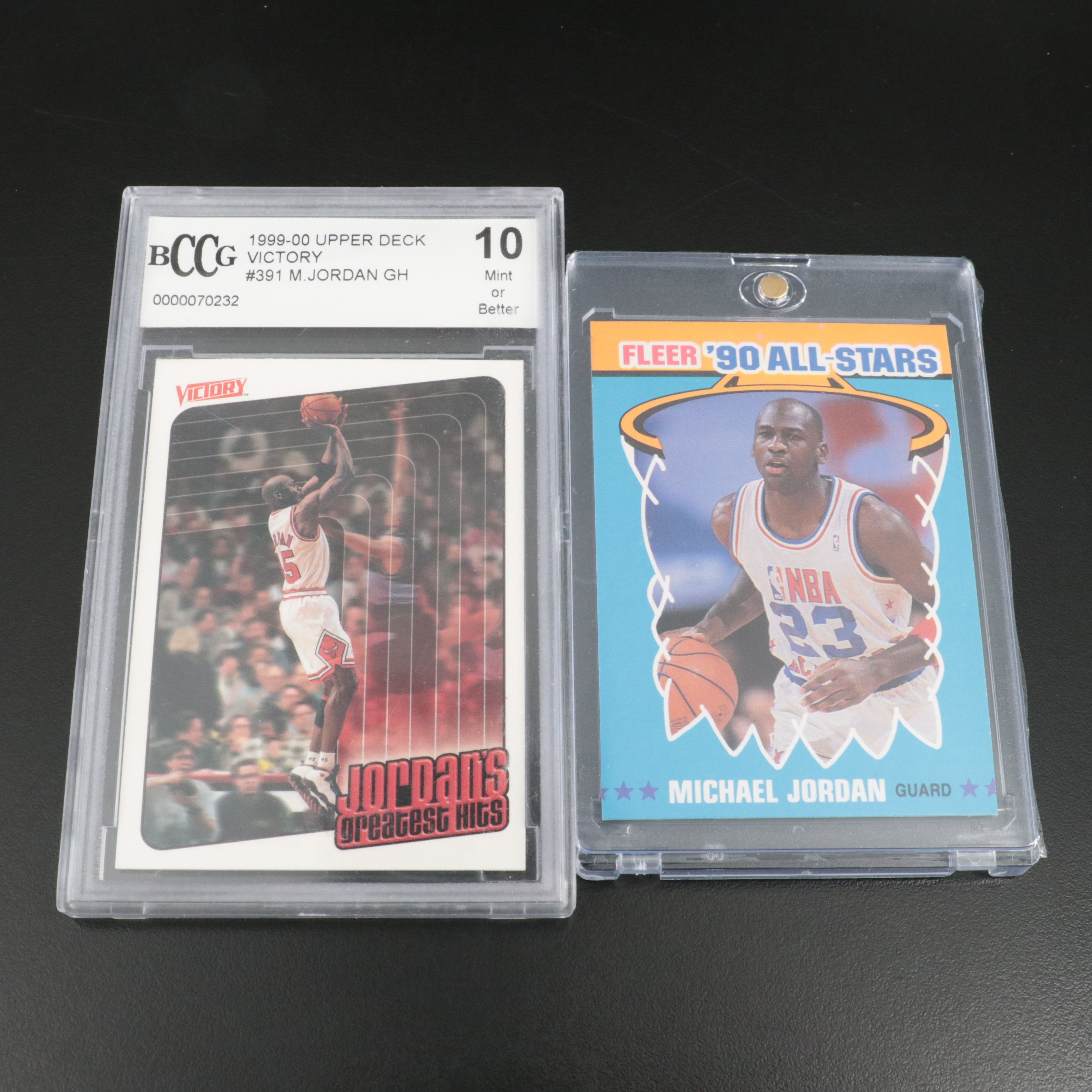 Michael Jordan Basketball Card Collection Featuring BCCG Graded and More