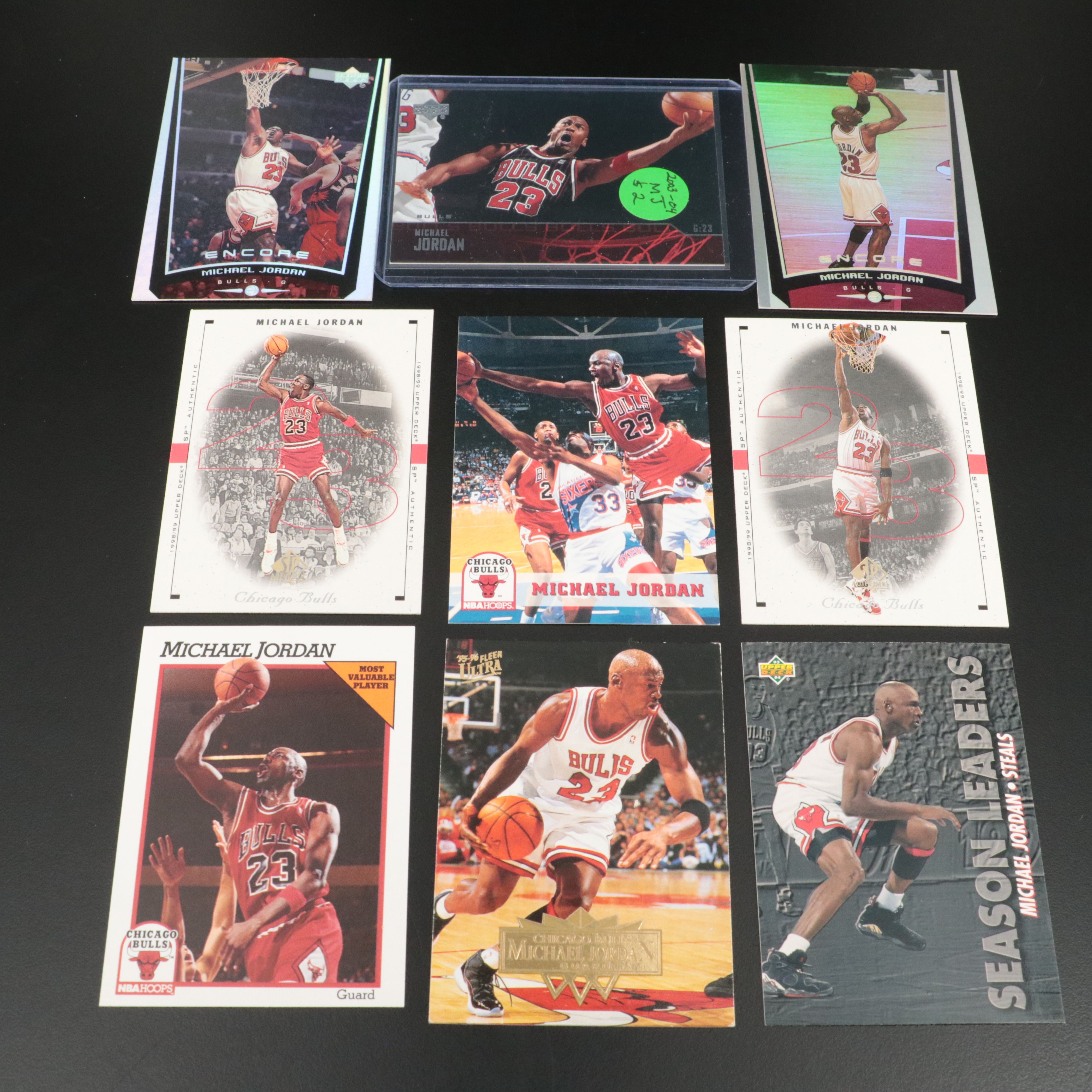 Michael Jordan Basketball Card Collection Featuring BCCG Graded and More