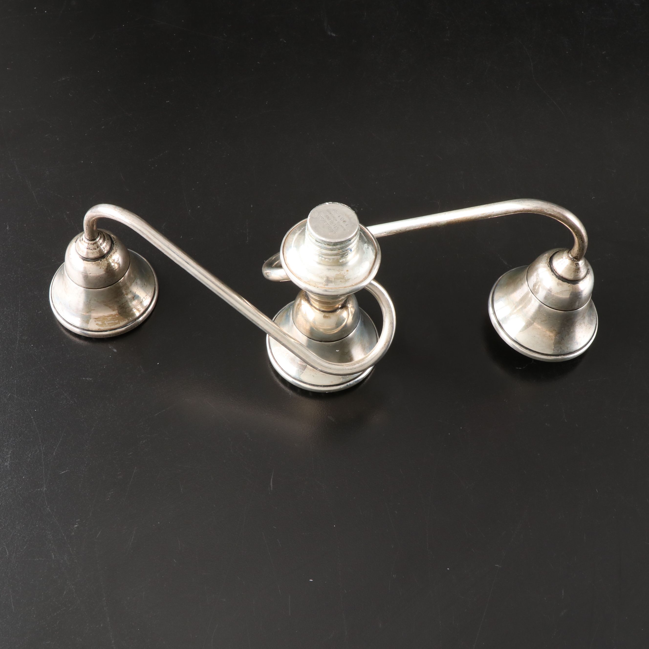 Rogers Weighted Sterling Candelabra, Early to Mid-20th Century