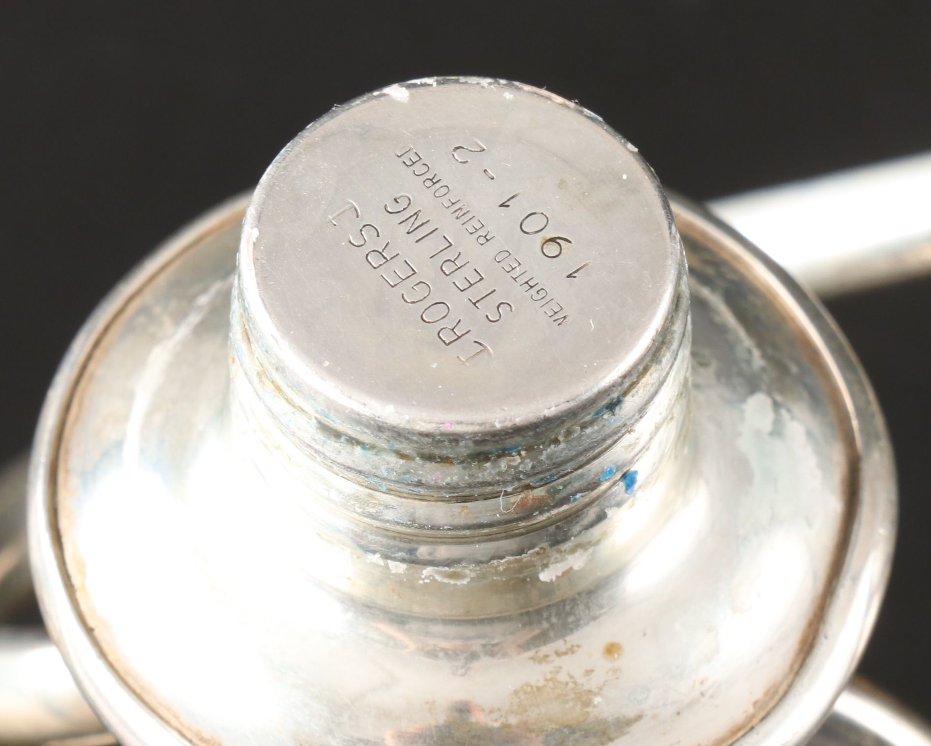 Rogers Weighted Sterling Candelabra, Early to Mid-20th Century