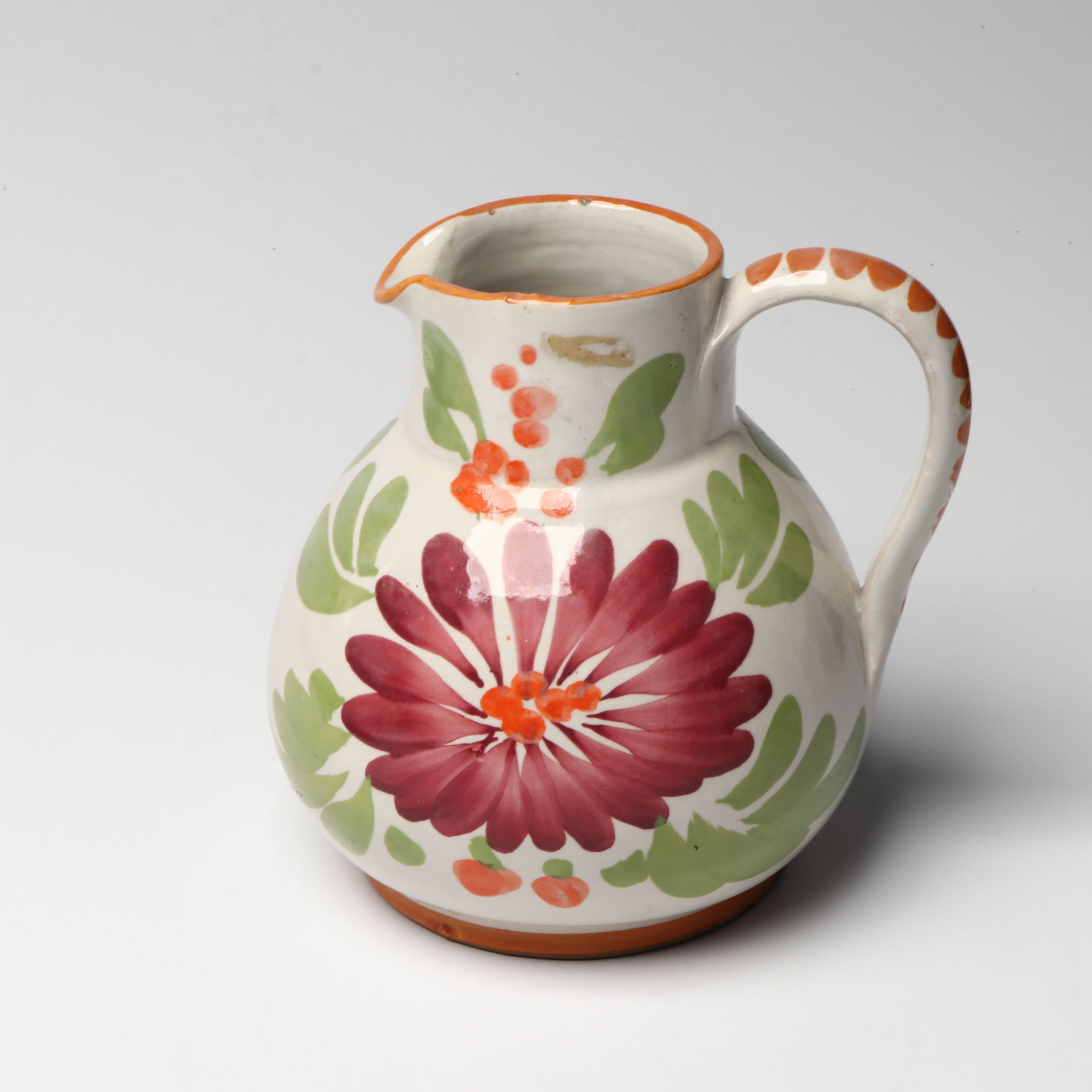 Steubenville "Woodfield Coral" Ceramic Bowl with Other Pitchers, Trays and More