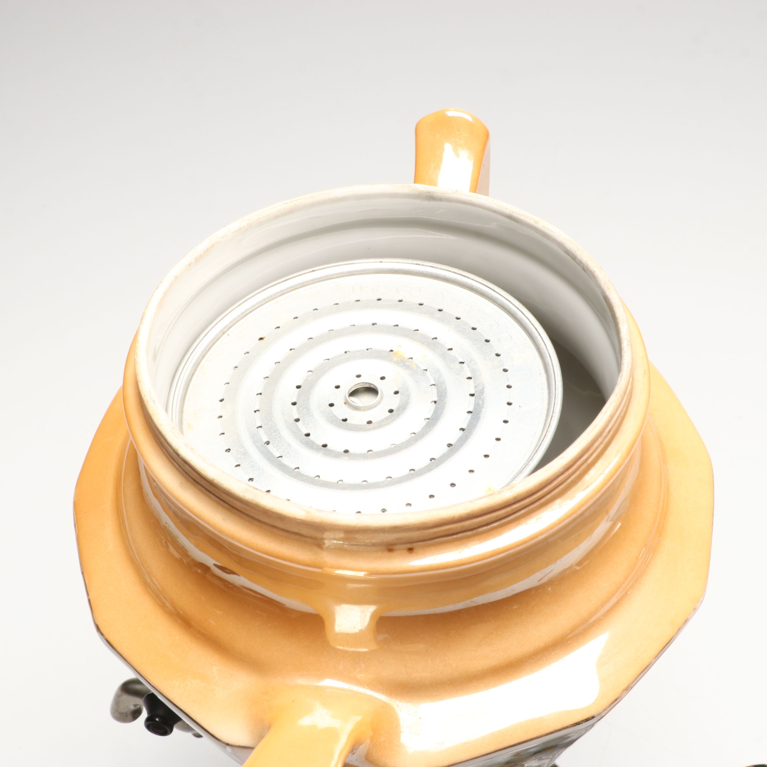 Robeson Rochester "Royal Rochester"  Electric Percolator with Ceramic Body