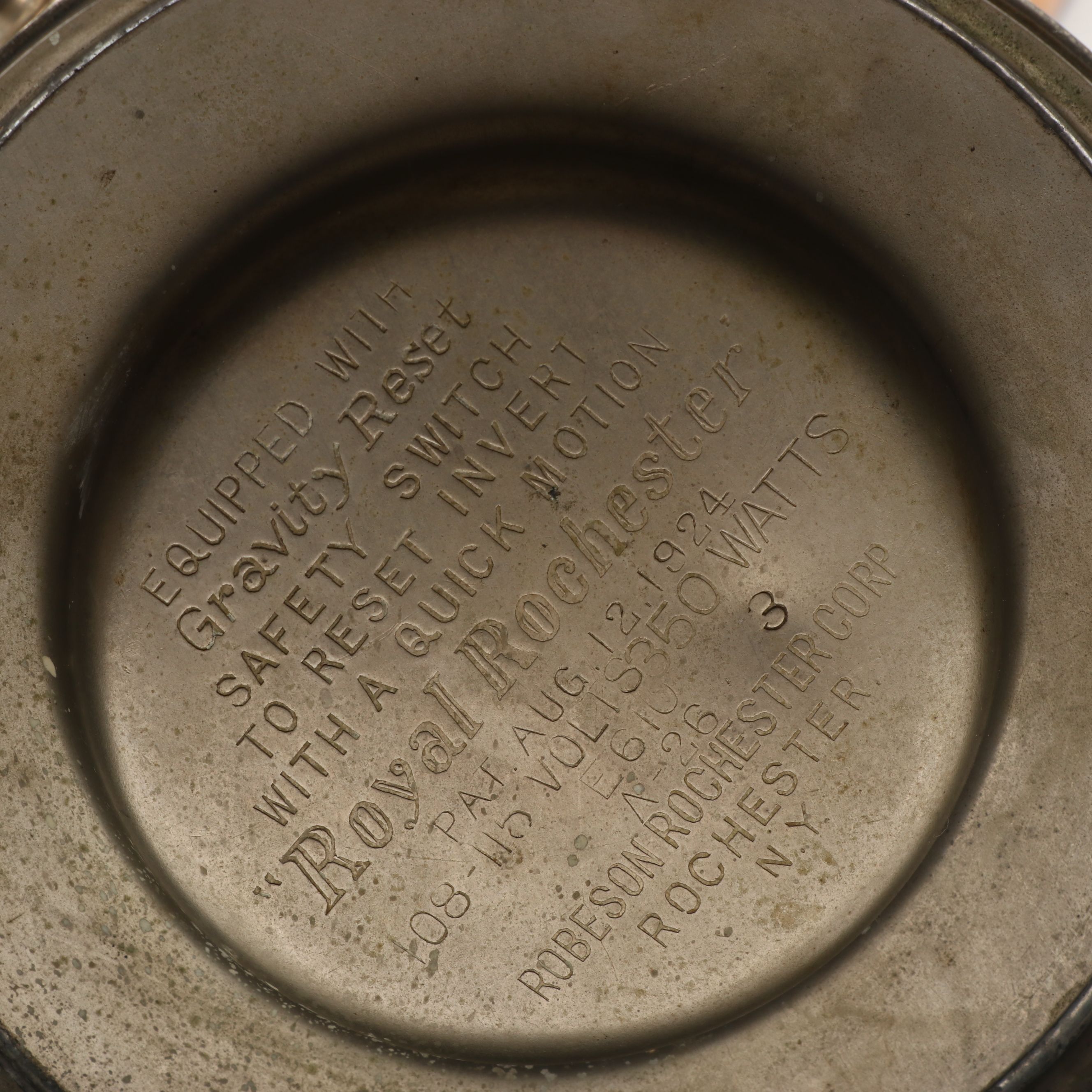 Robeson Rochester "Royal Rochester"  Electric Percolator with Ceramic Body