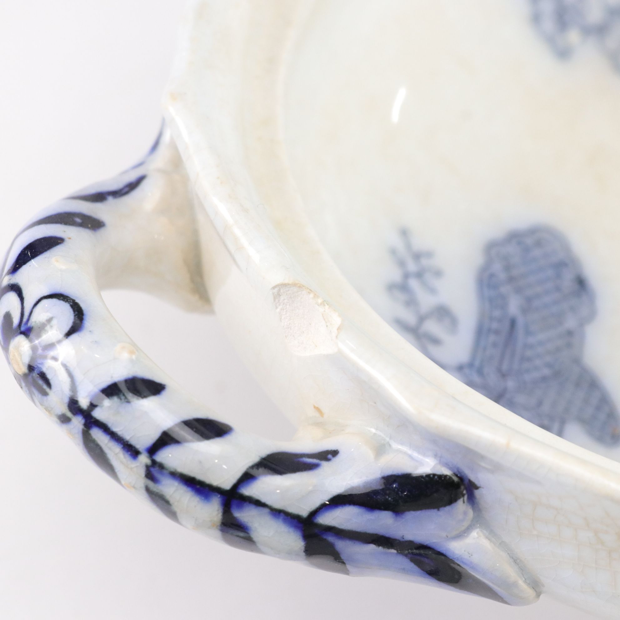 George Jones & Sons "Cuba" Stone China Transferware Plates and Serveware