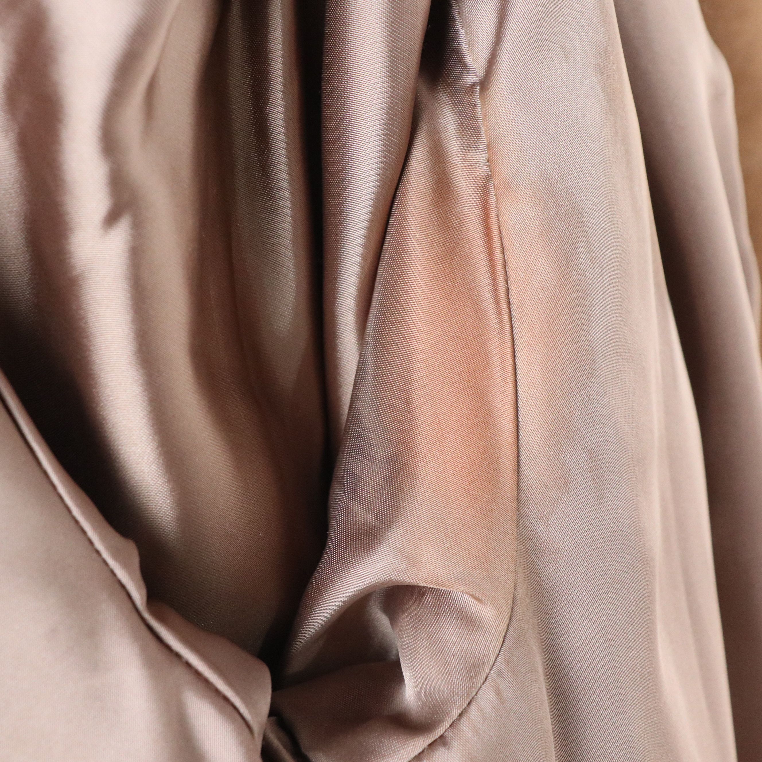 Roselawn Custom Furriers Vintage Herringbone Mink Fur Long Coat