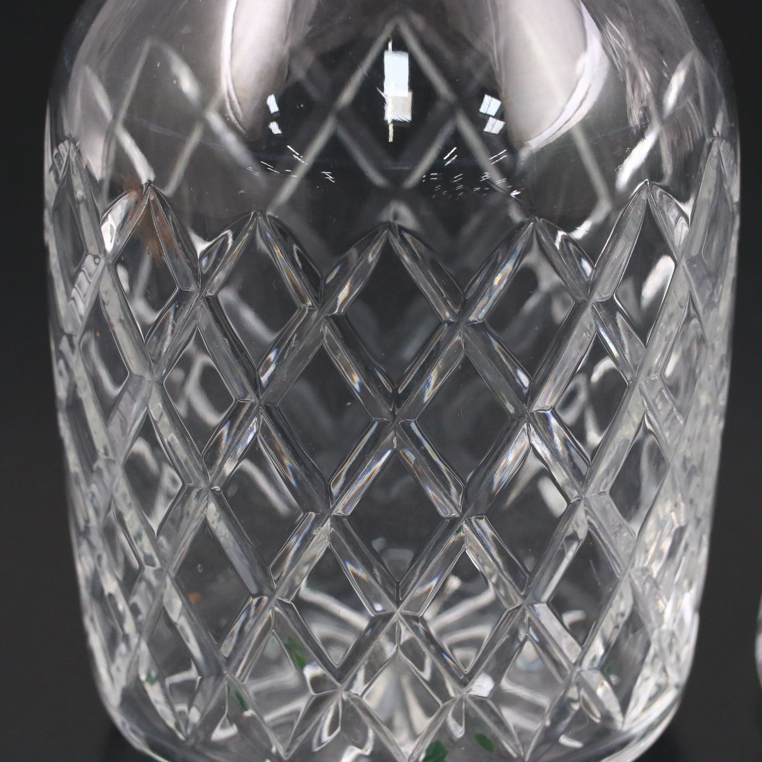 Waterford "Lismore" with Other Decanter and "Glenmore" Wine Glasses and Tray