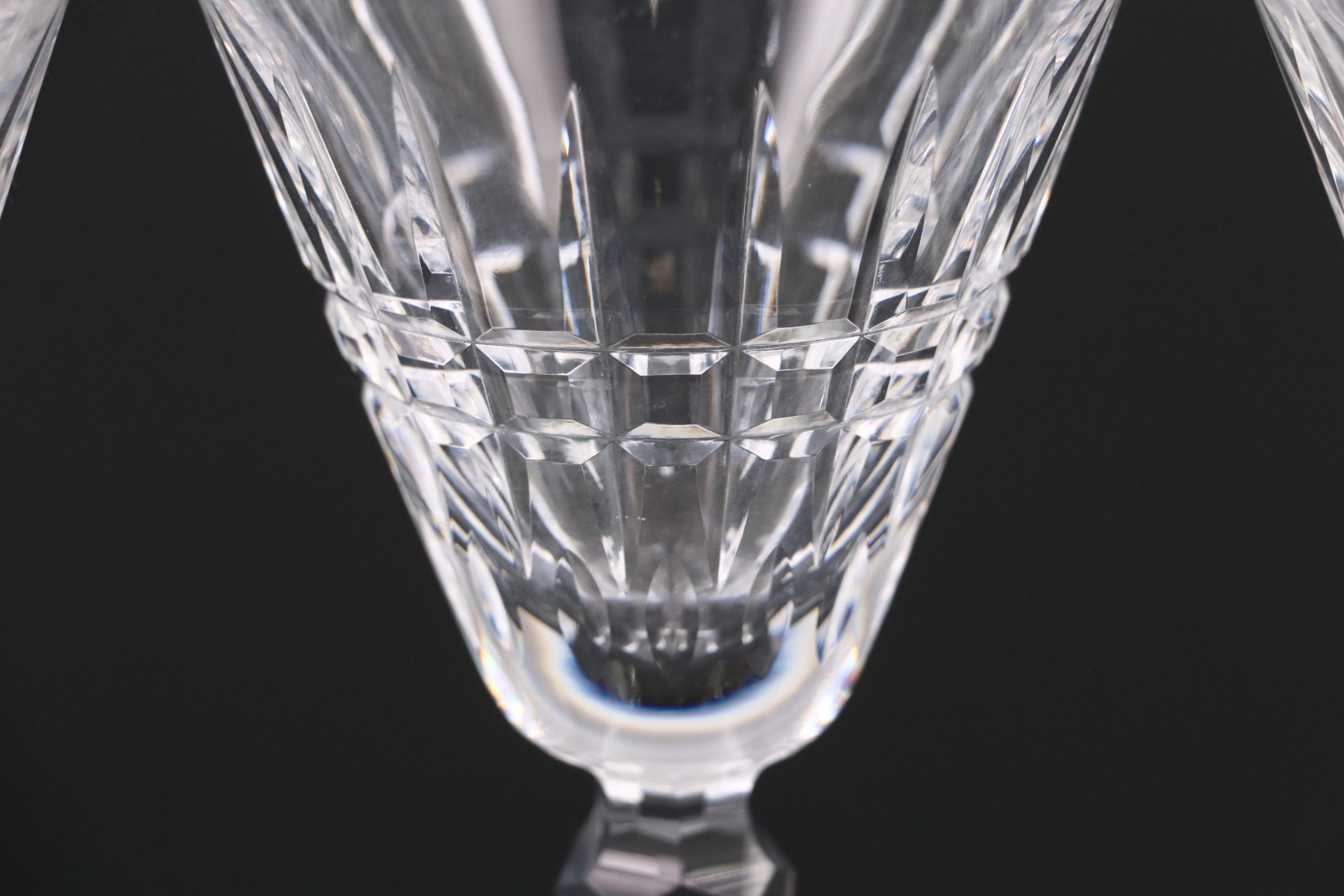 Waterford "Lismore" with Other Decanter and "Glenmore" Wine Glasses and Tray