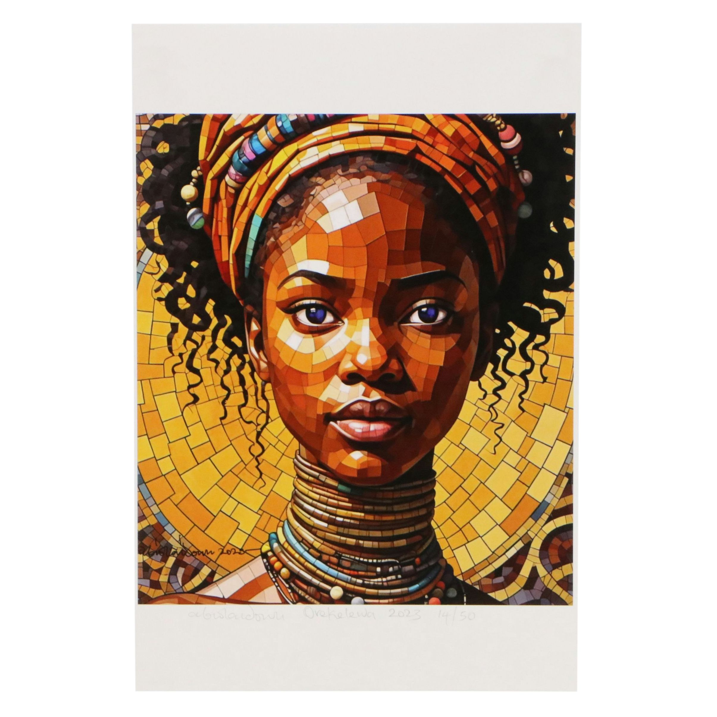 Abiola Idowu Gicleé "Orekelewa," 2023
