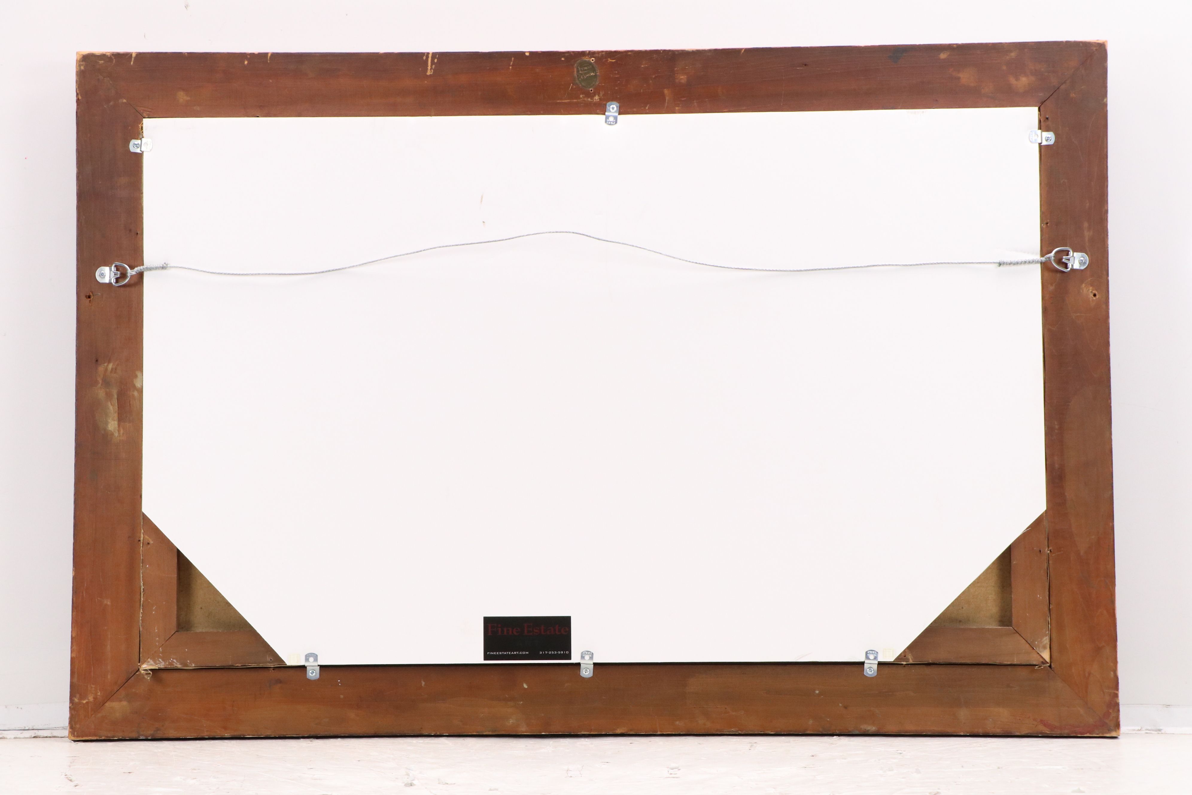 William McKendree Snyder Oil Painting Autumn Forest Landscape, Early 20th C.