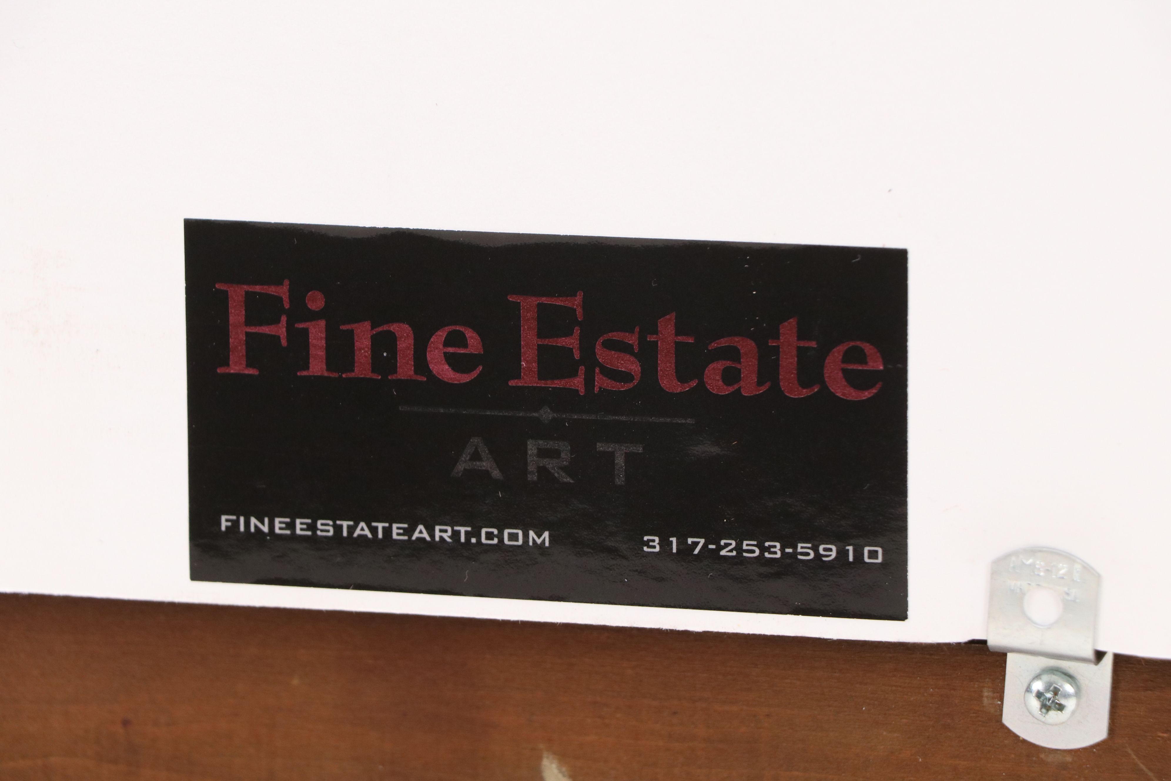 William McKendree Snyder Oil Painting Autumn Forest Landscape, Early 20th C.