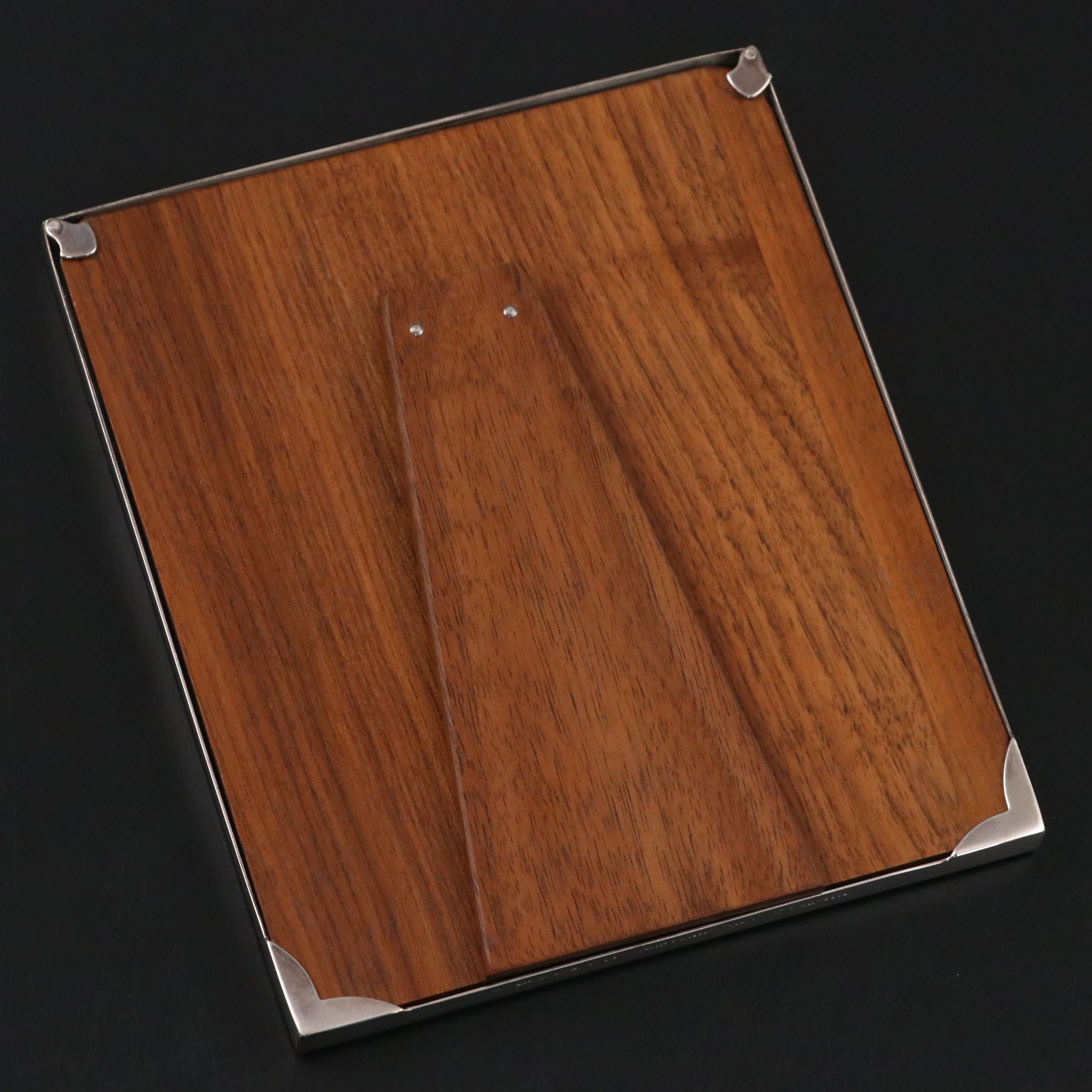 Tiffany & Co. Chased Sterling Silver Baby Picture Frame