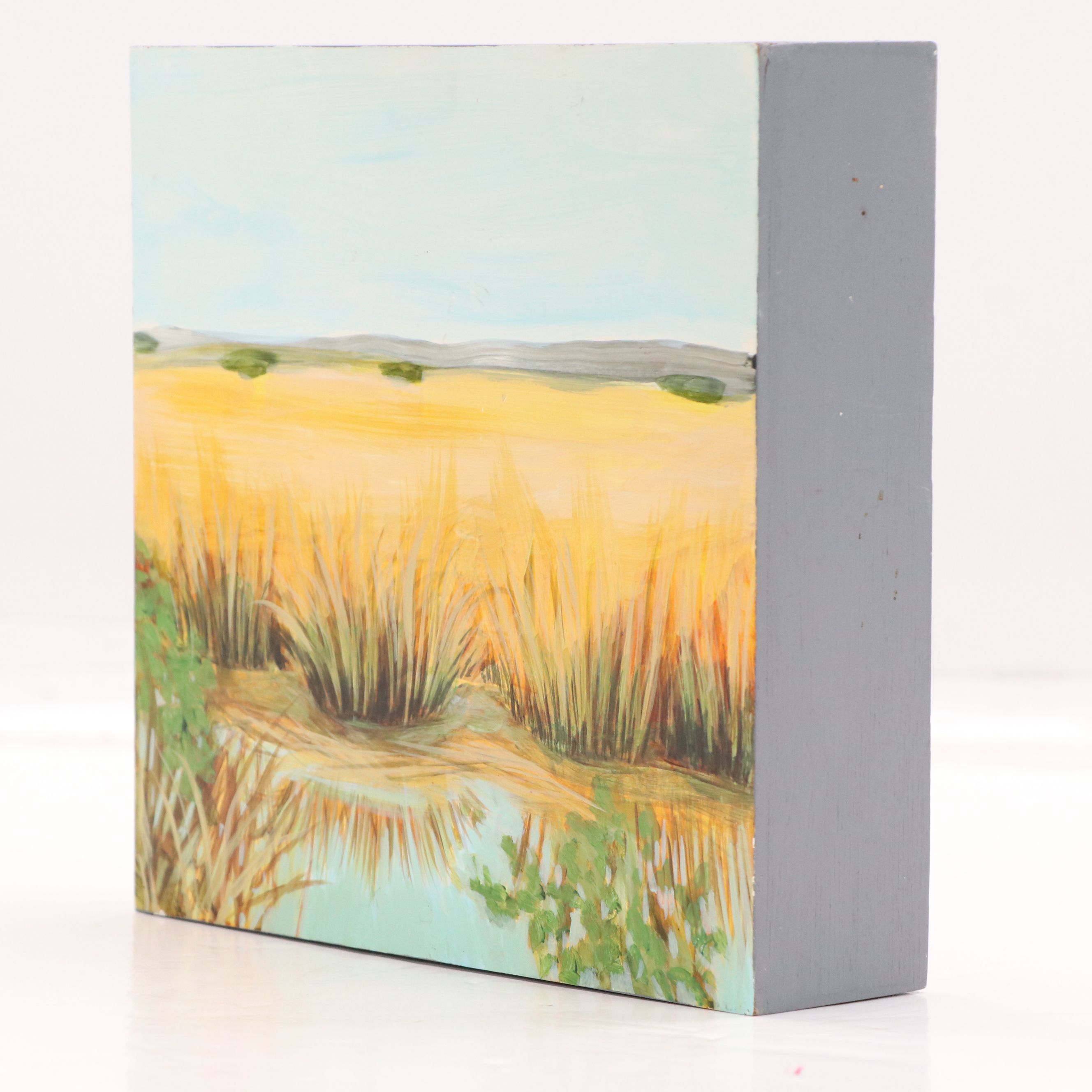 Jamee Linton Acrylic Painting "Wild Life Refuge," 2004