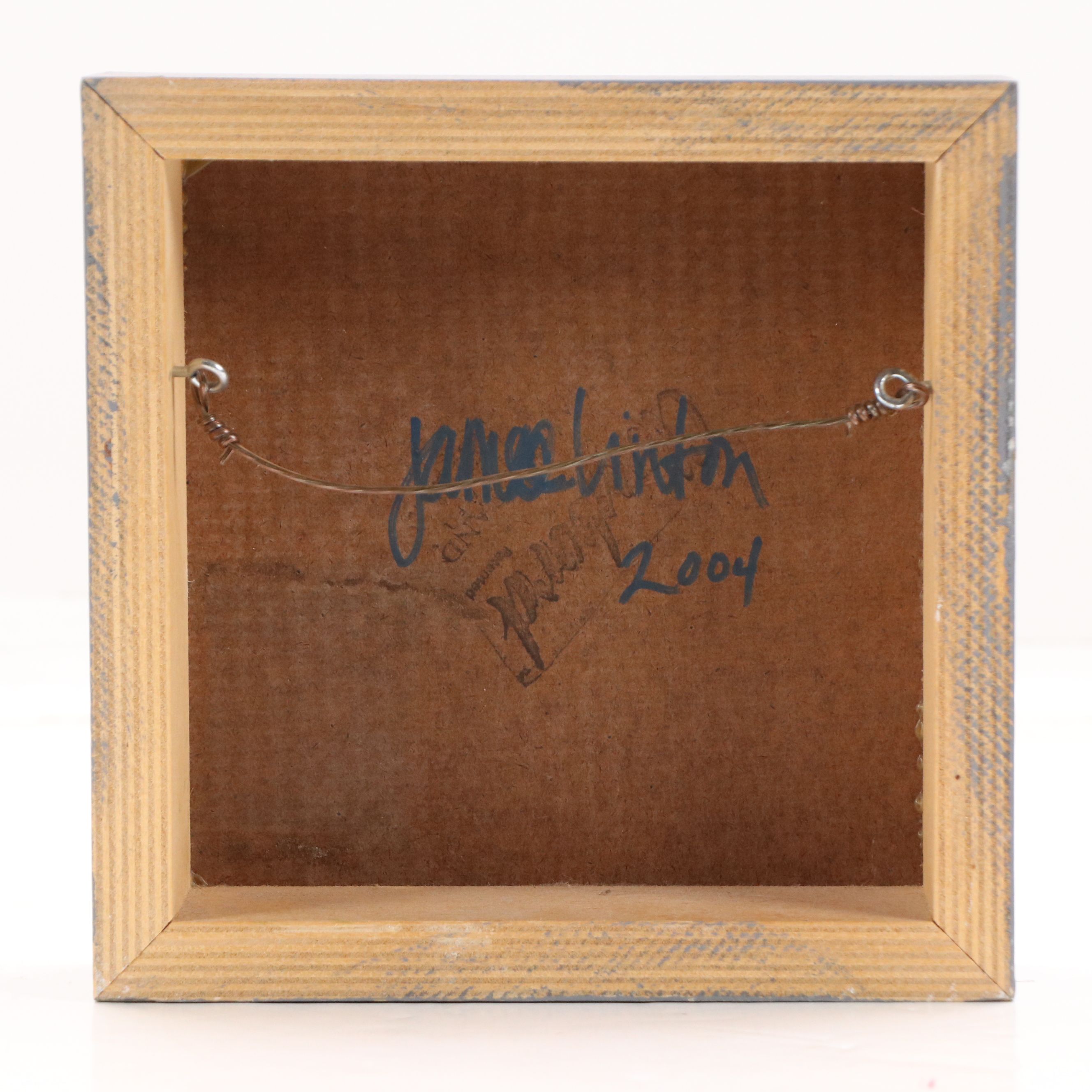 Jamee Linton Acrylic Painting "Wild Life Refuge," 2004