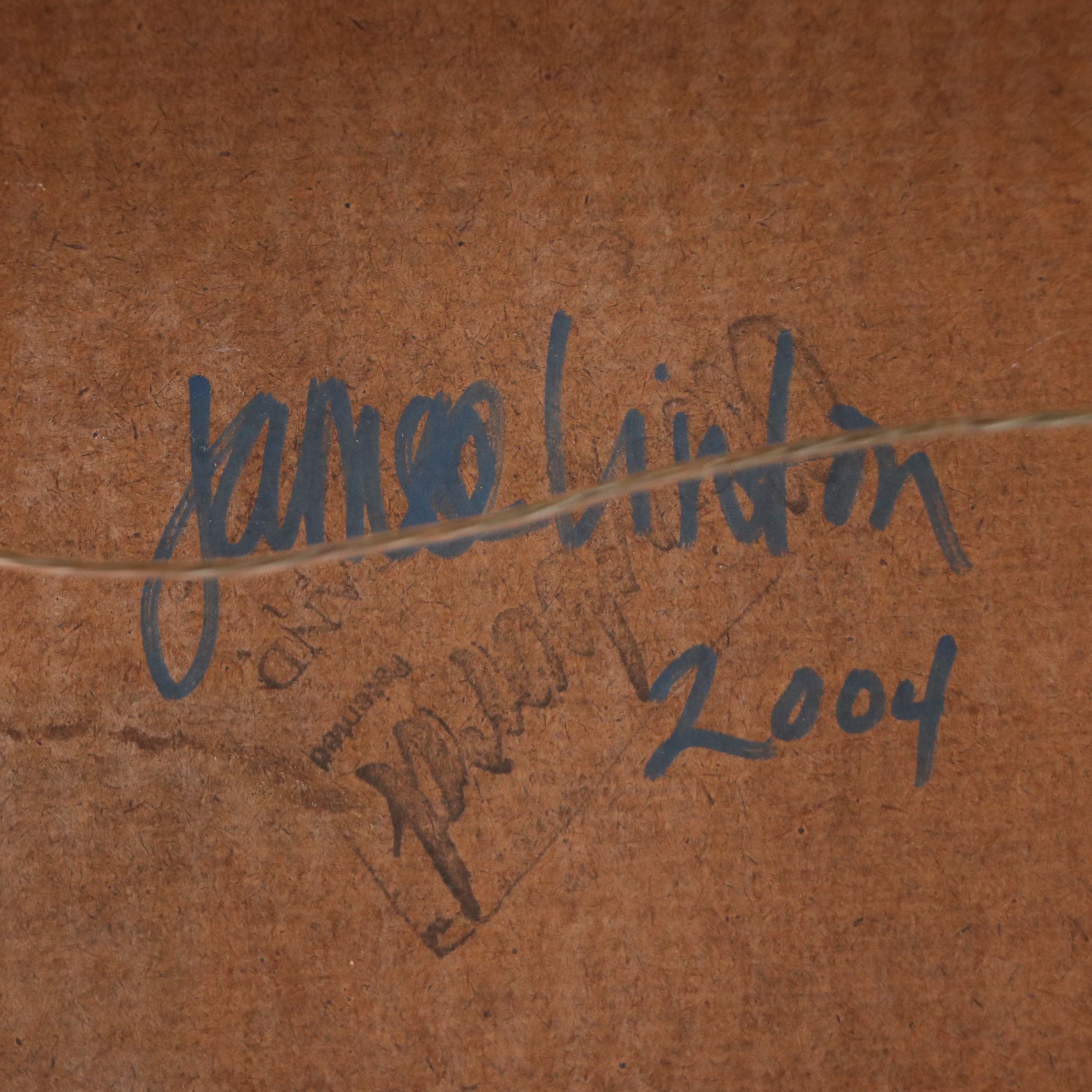 Jamee Linton Acrylic Painting "Wild Life Refuge," 2004