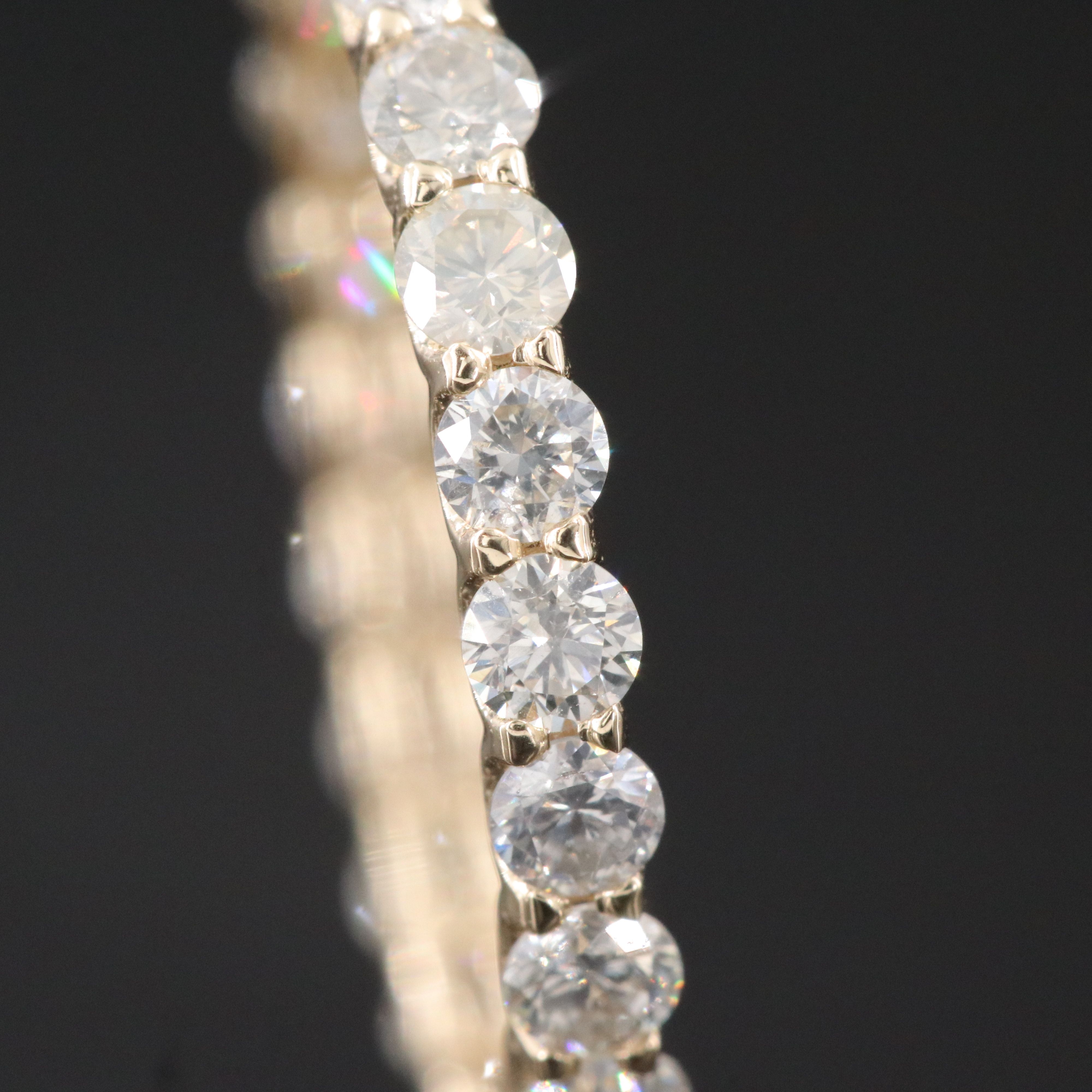 14K 1.36 CTW Diamond Eternity Band with IGI Jewelry Report